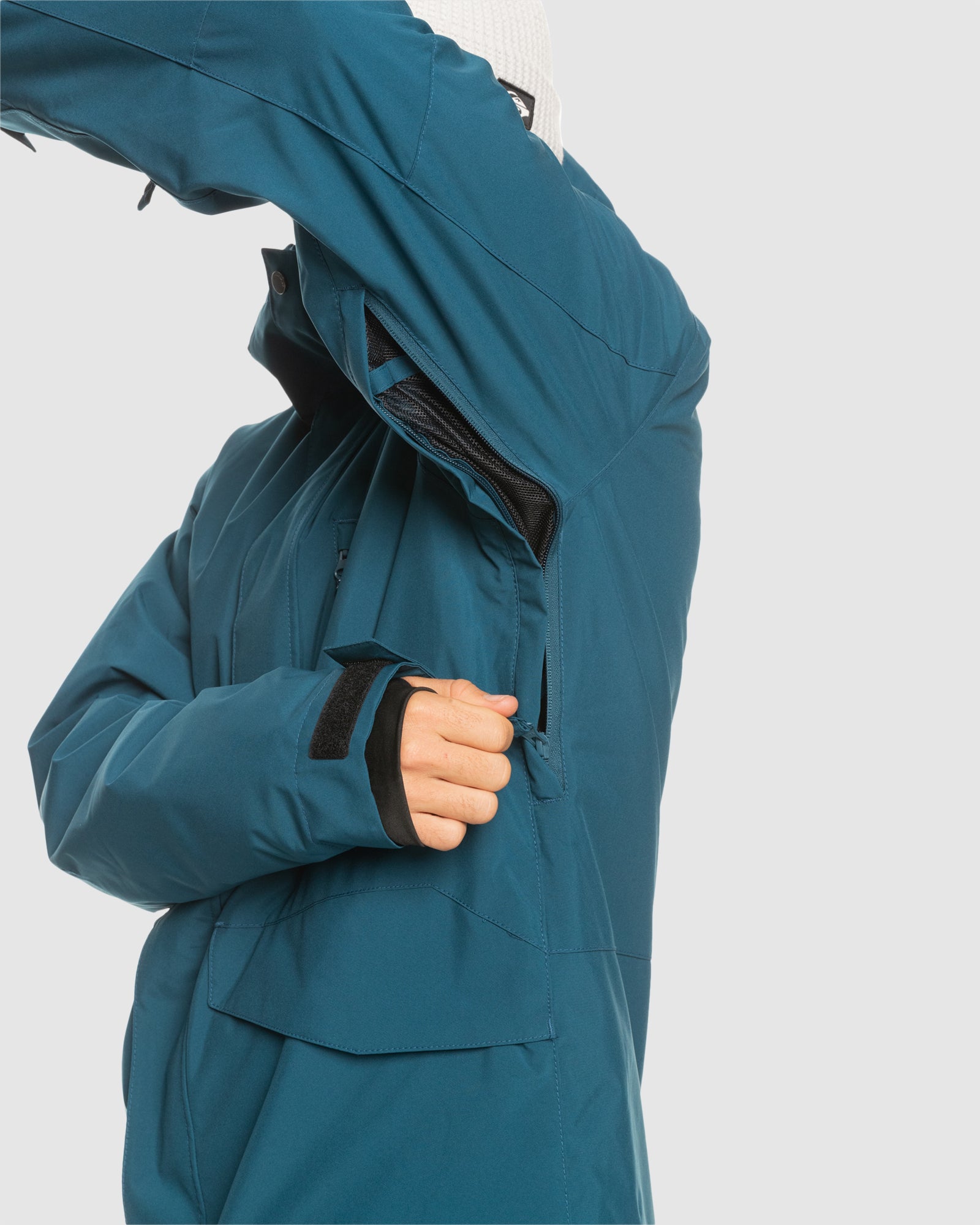 Mens Mission Solid Snow Jacket