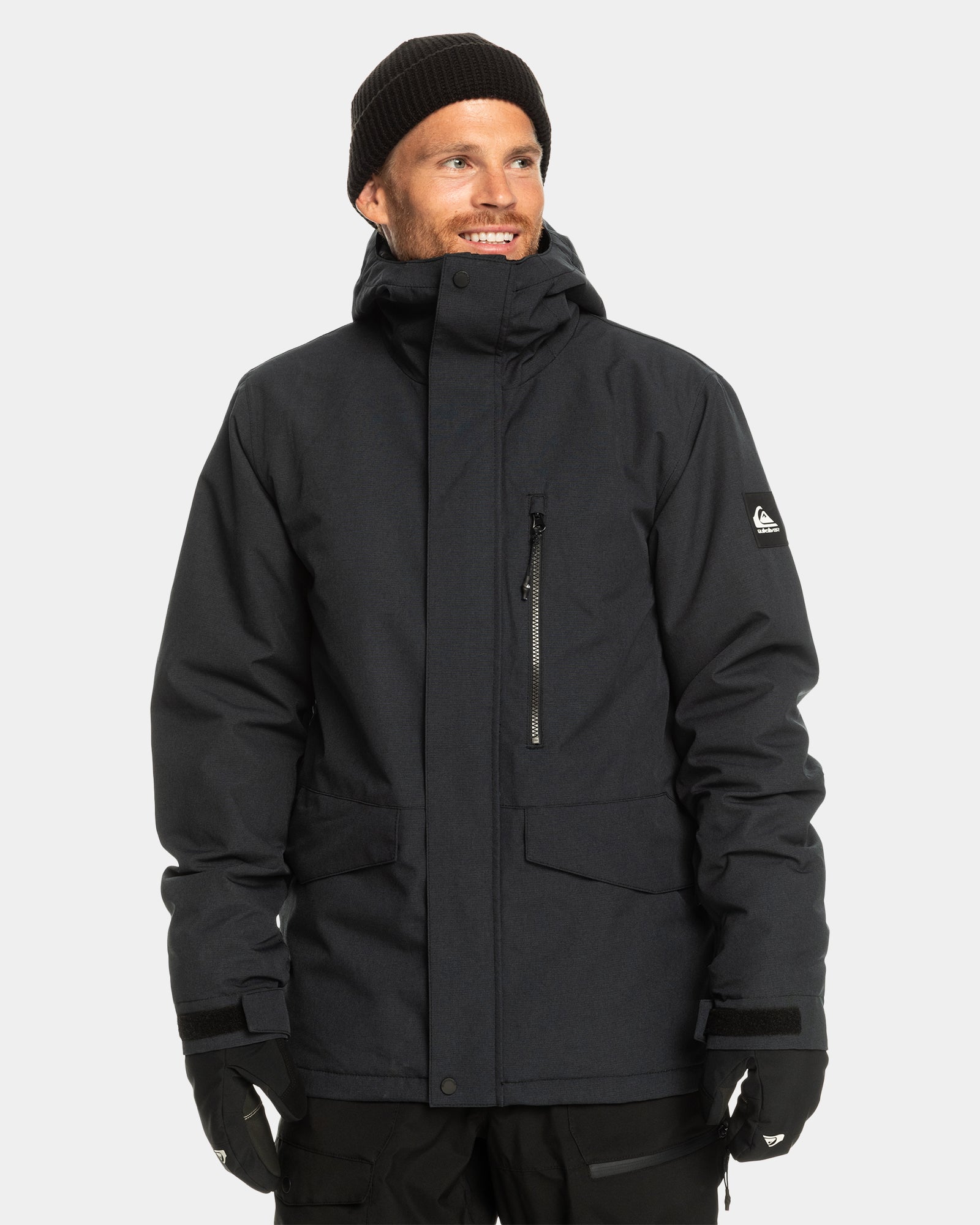 Mens Mission Solid Snow Jacket