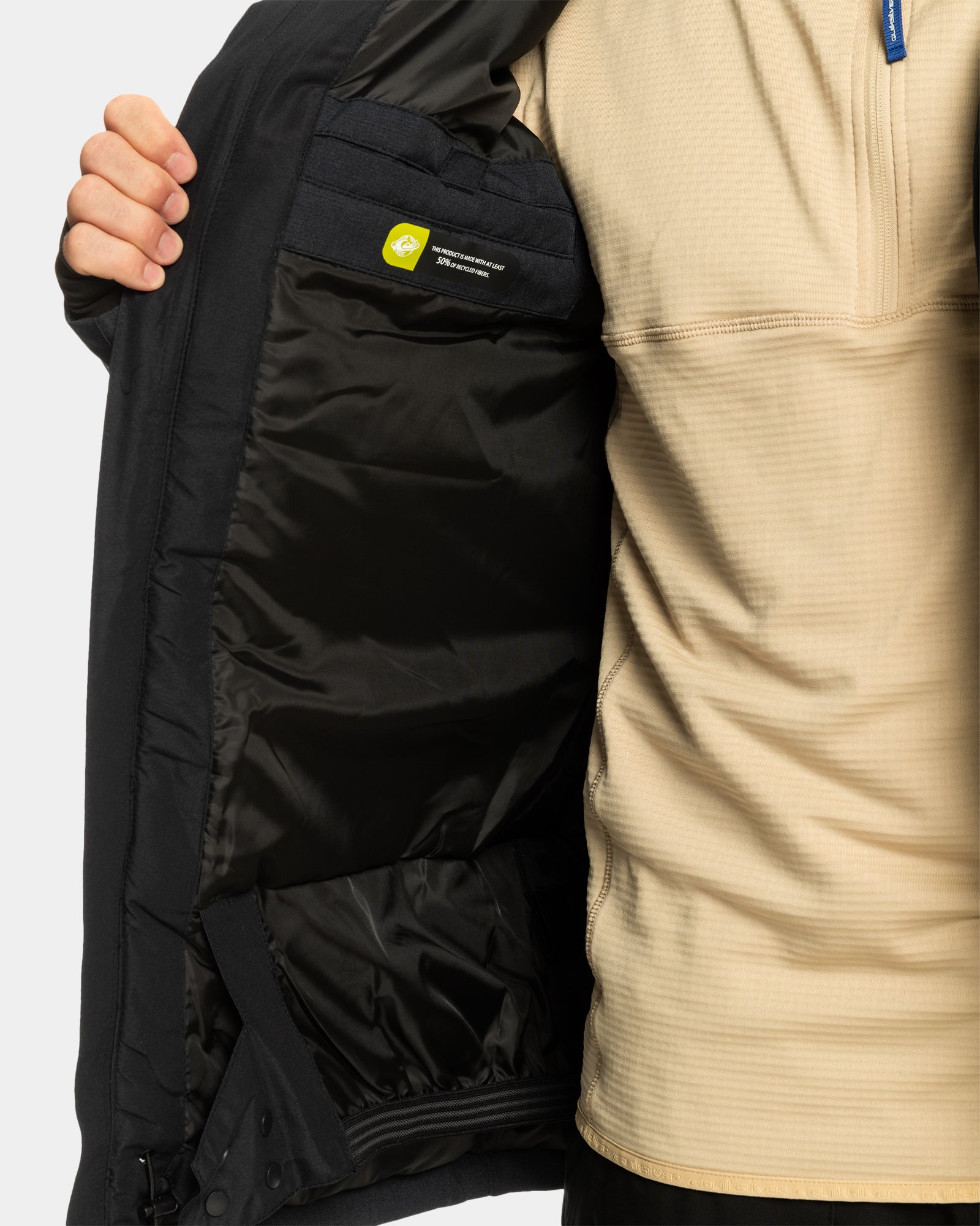 Mens Mission Solid Snow Jacket