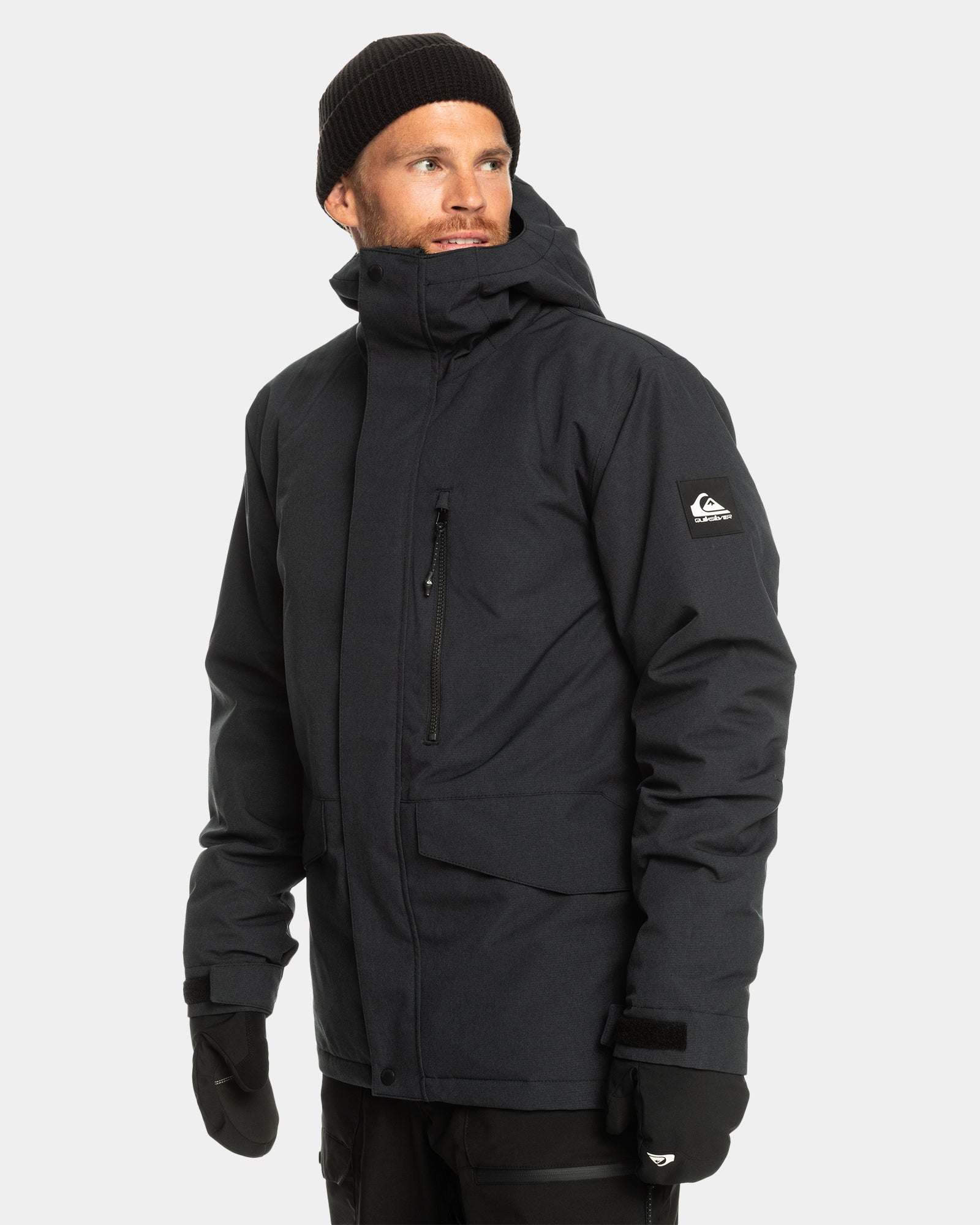 Mens Mission Solid Snow Jacket
