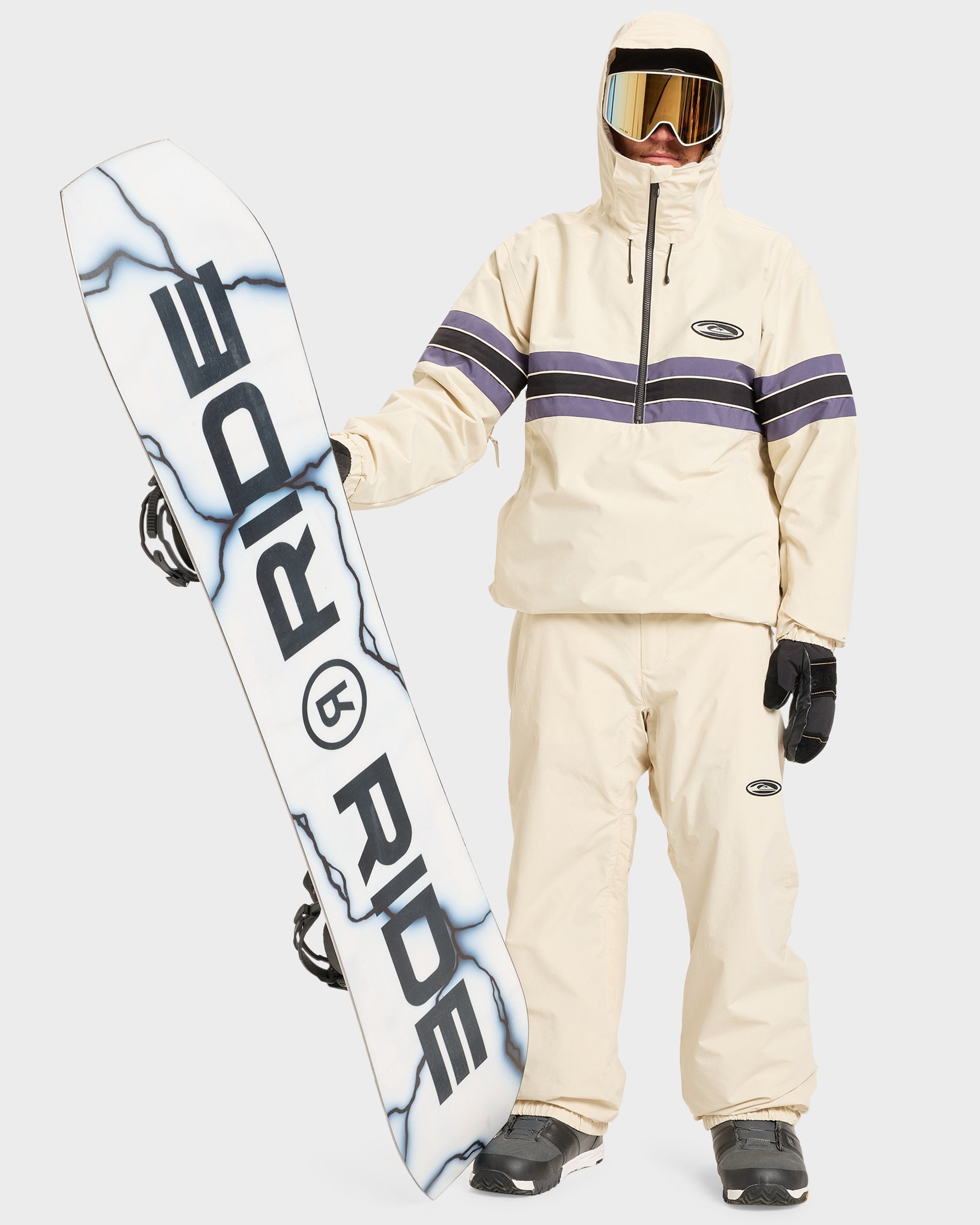 Quiksilver Mens Steeze Snow Jacket (Birch)