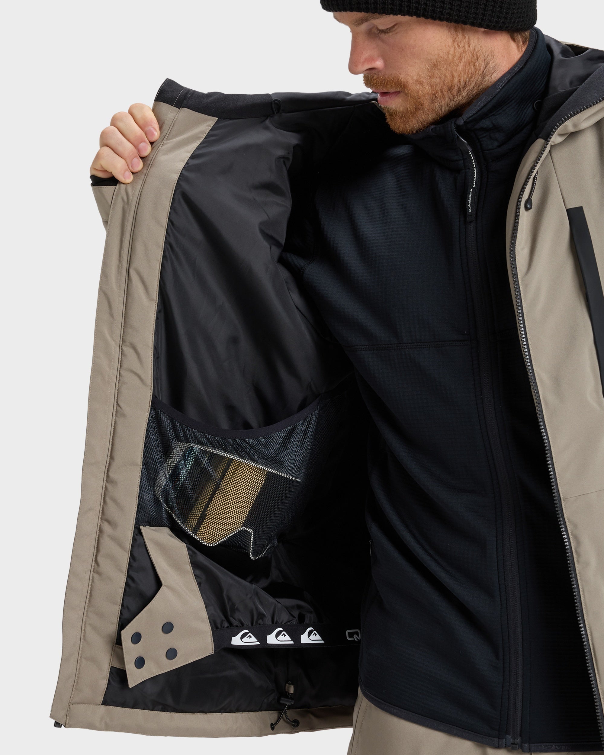 Mens Mission Block Snow Jacket