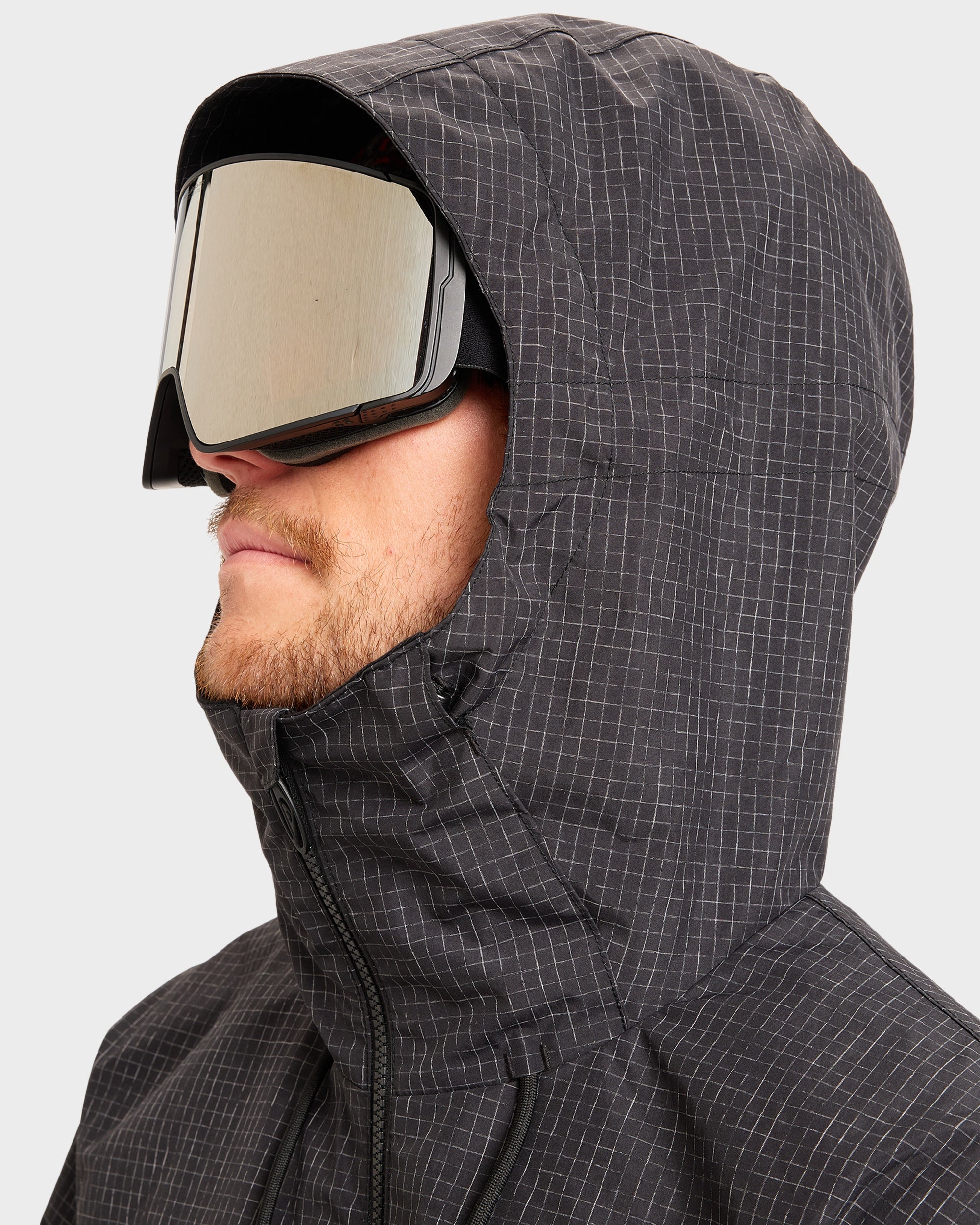 Mens High In The Hood Snow Jacket