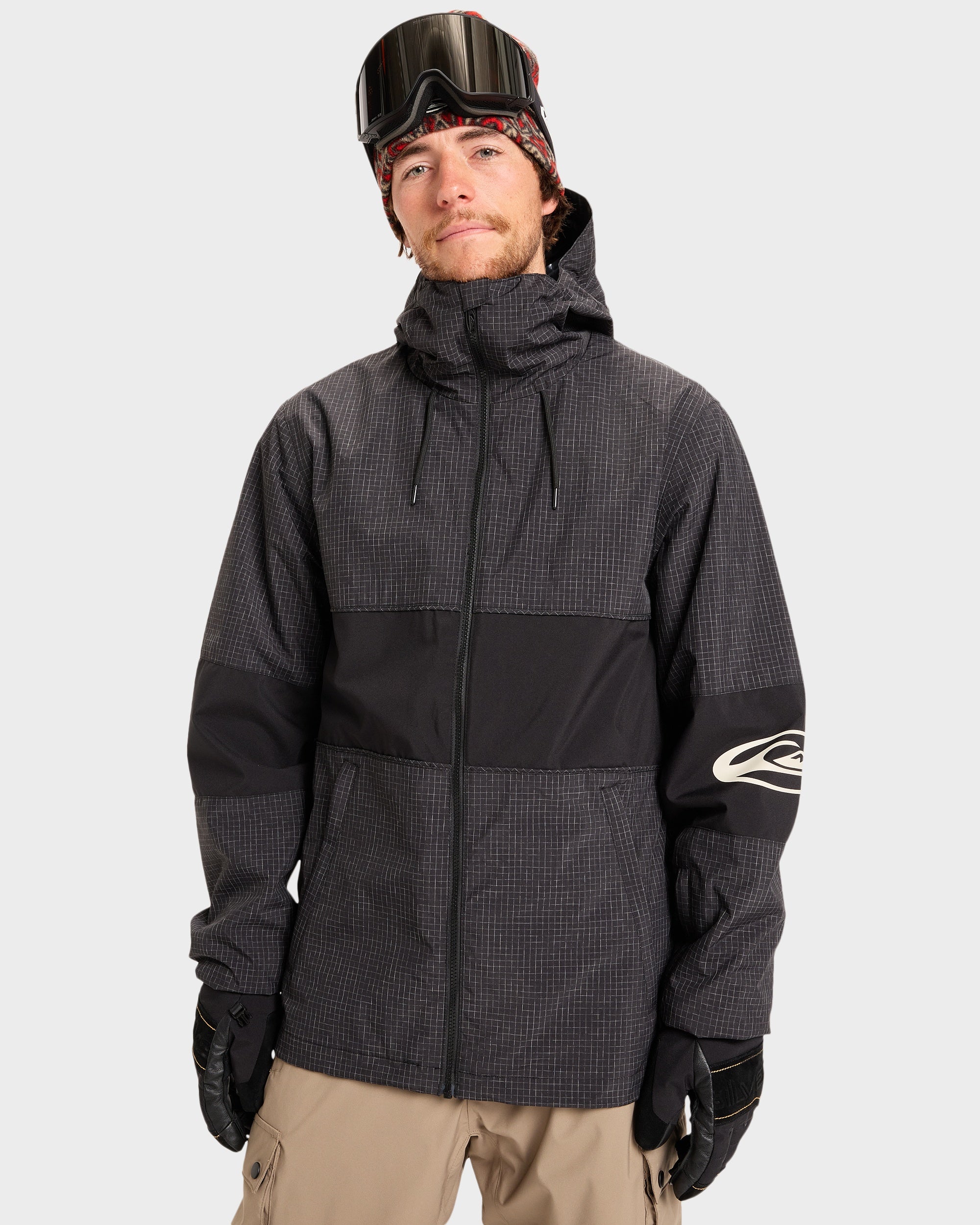Mens High In The Hood Snow Jacket