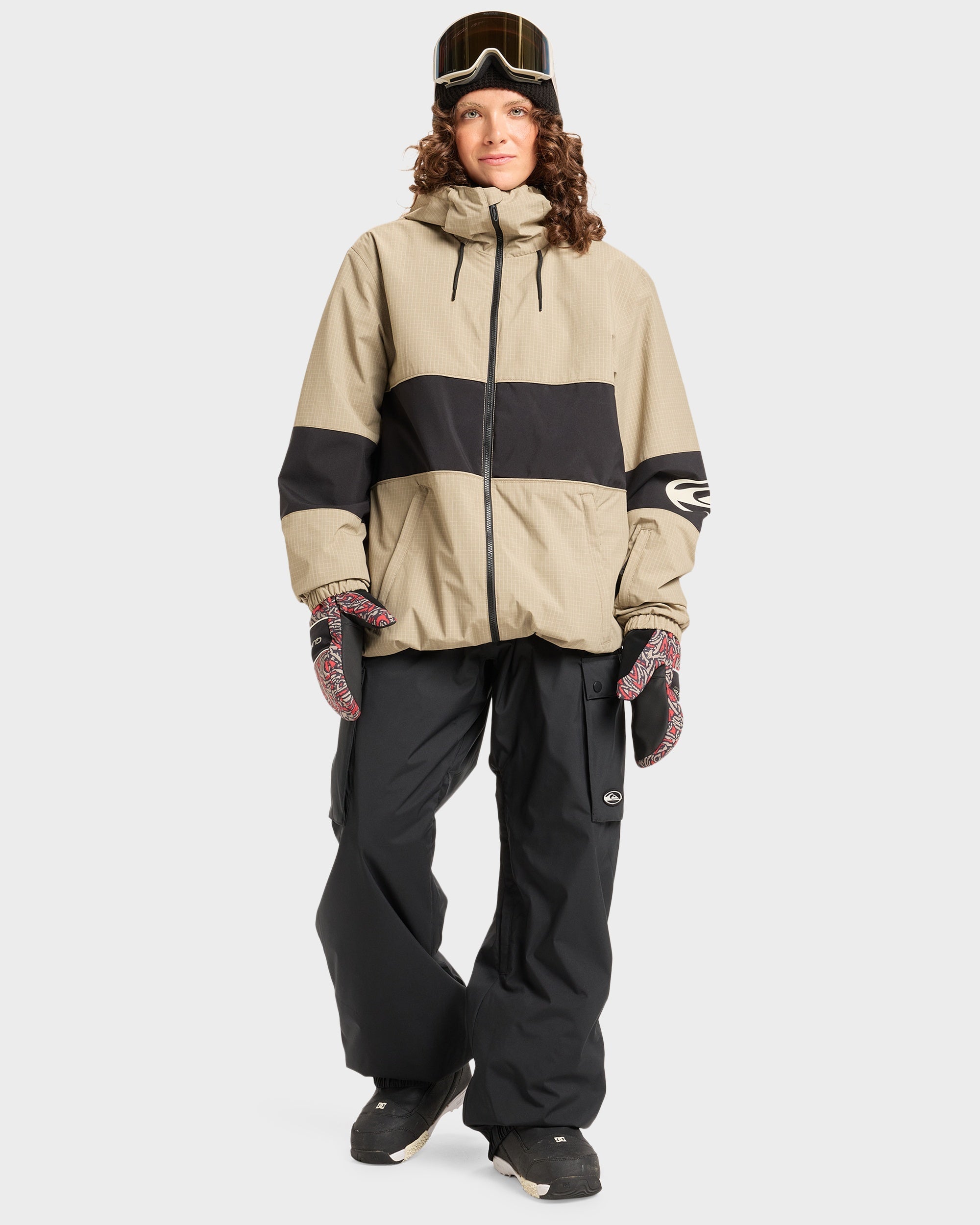 Mens High In The Hood Snow Jacket