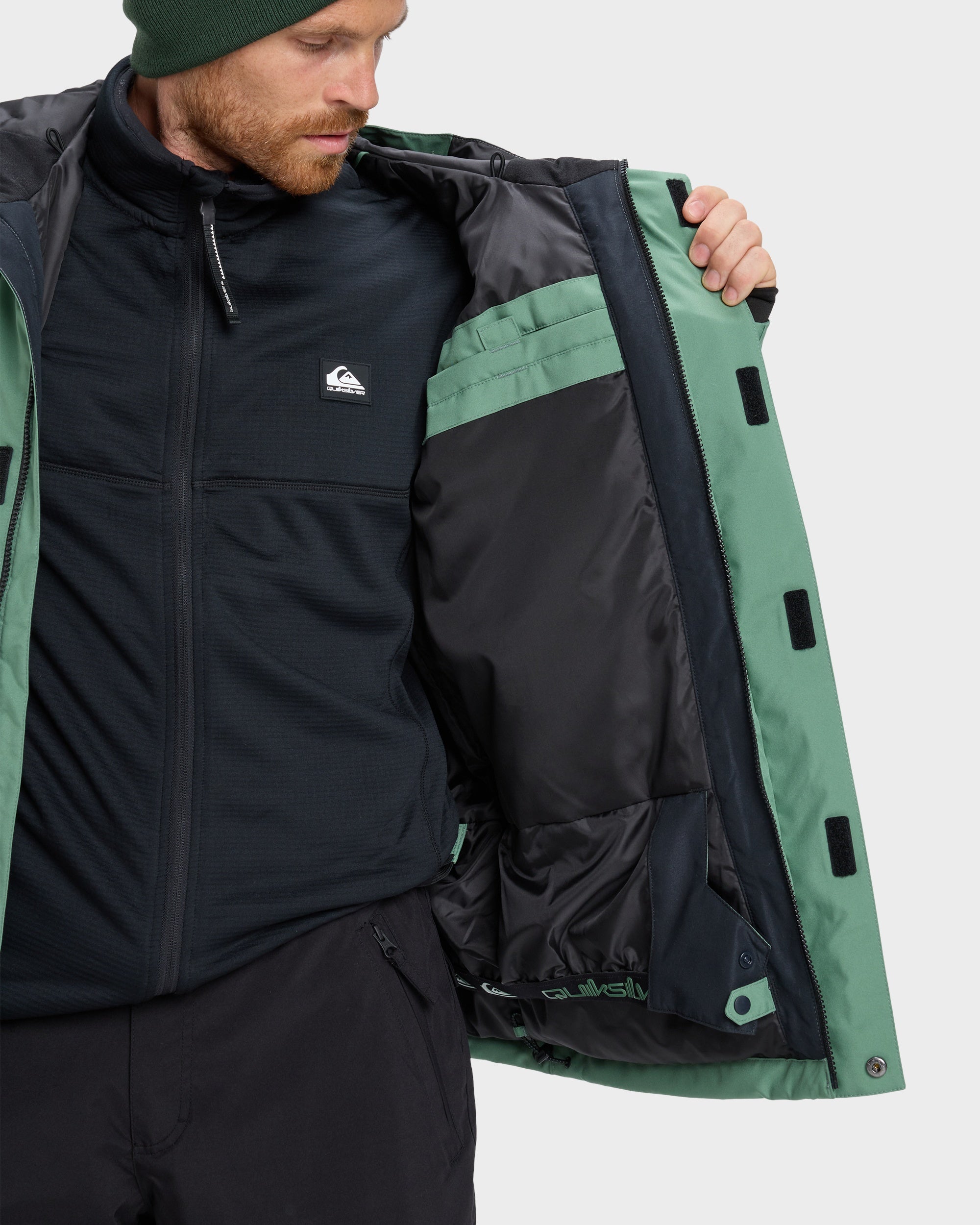 Mens Mission Solid Snow Jacket