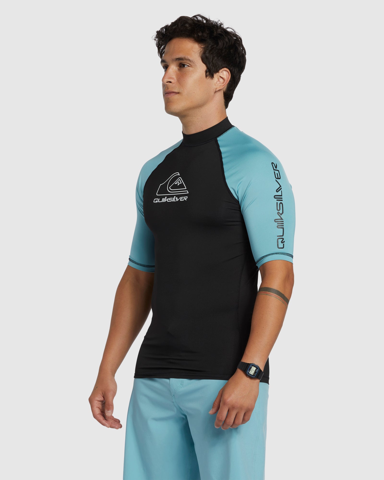 Mens On Tour Short Sleeve Rash Vest