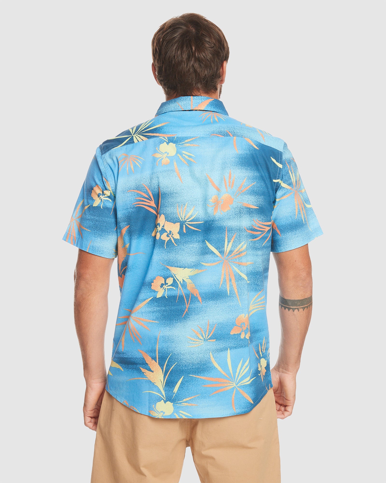 Mens Fade Out Short Sleeve Shirt