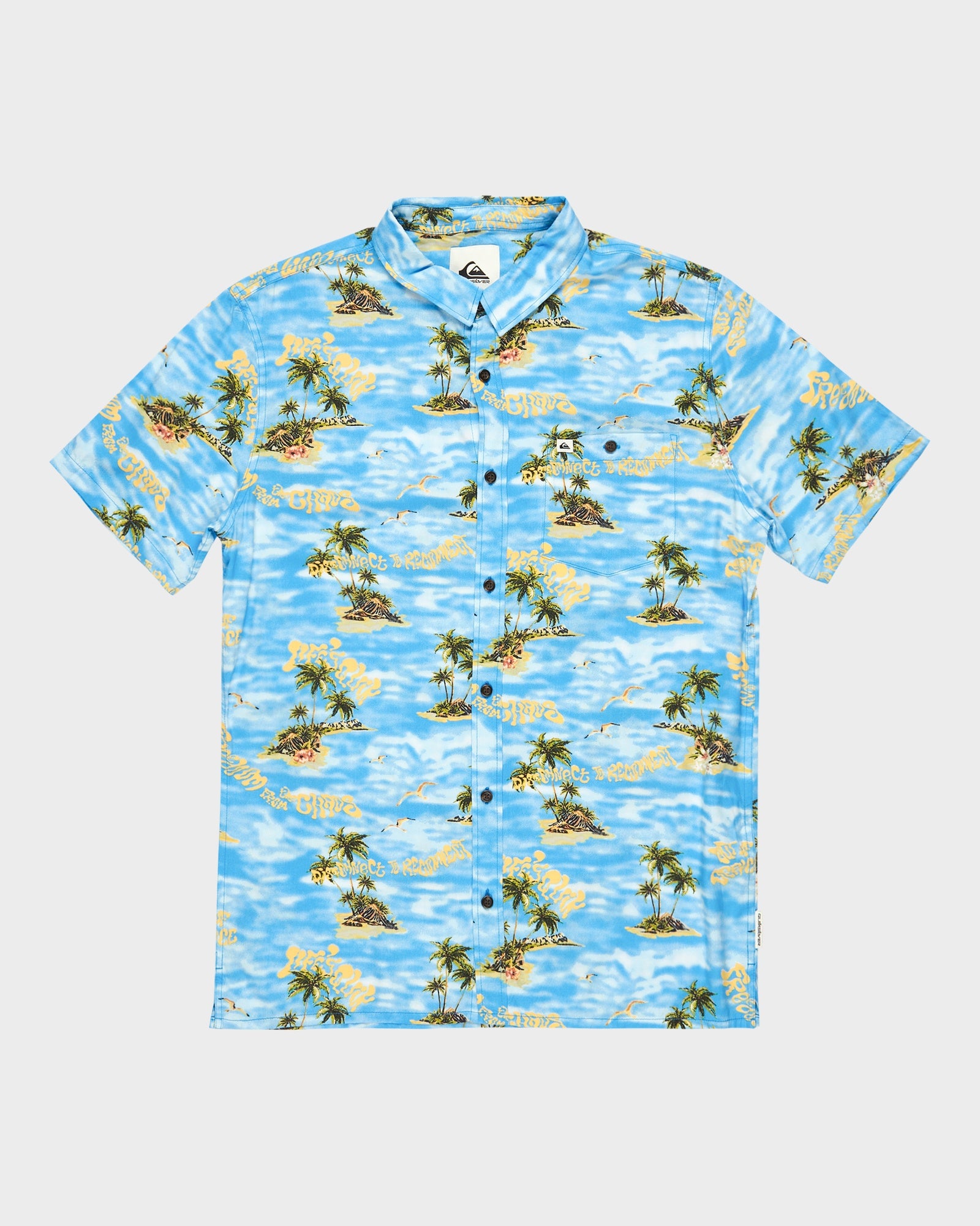 Mens Safe Paradise Short Sleeve Shirt