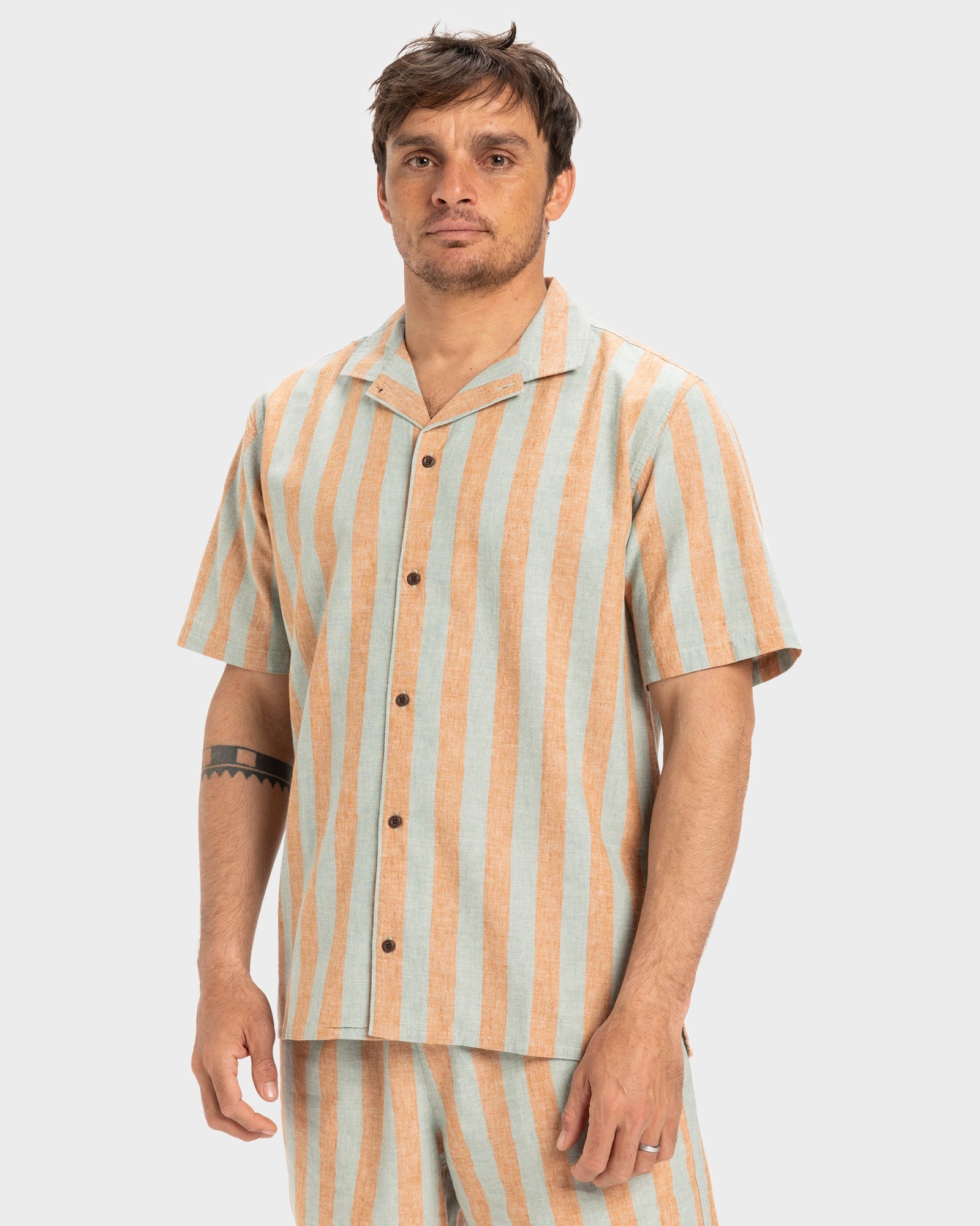 Mens Sunset Song Short Sleeve Shirt