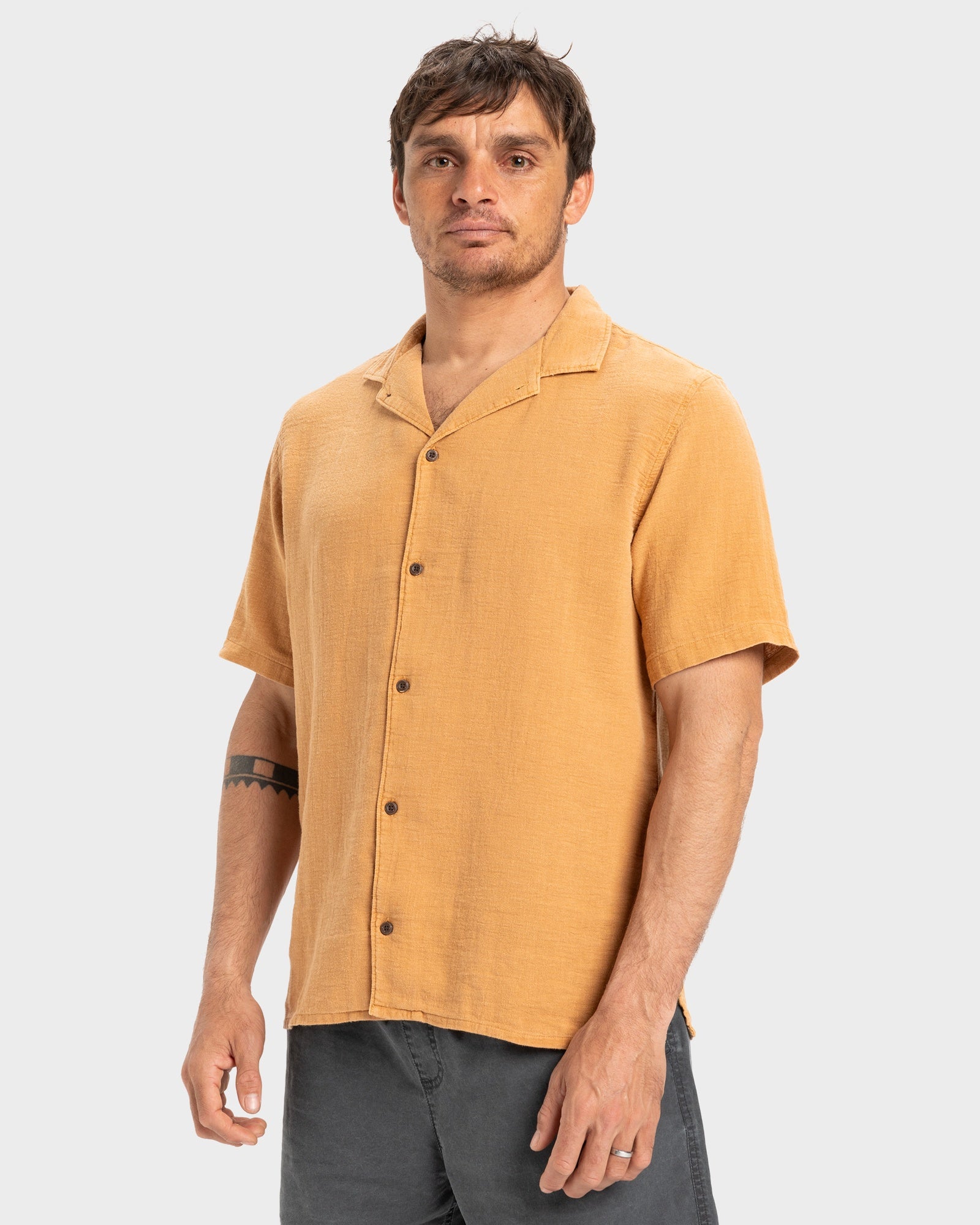 Mens Sunrise Short Sleeve Shirt
