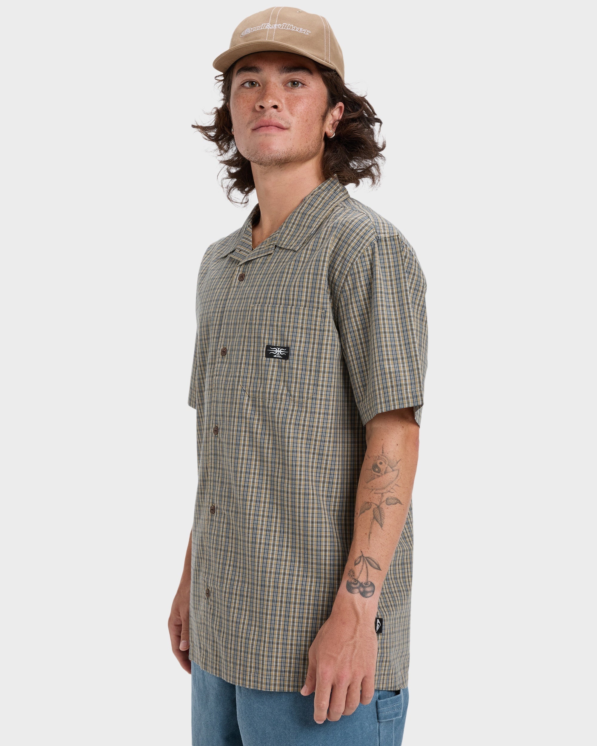 Mens Liquid Metal Short Sleeve Shirt