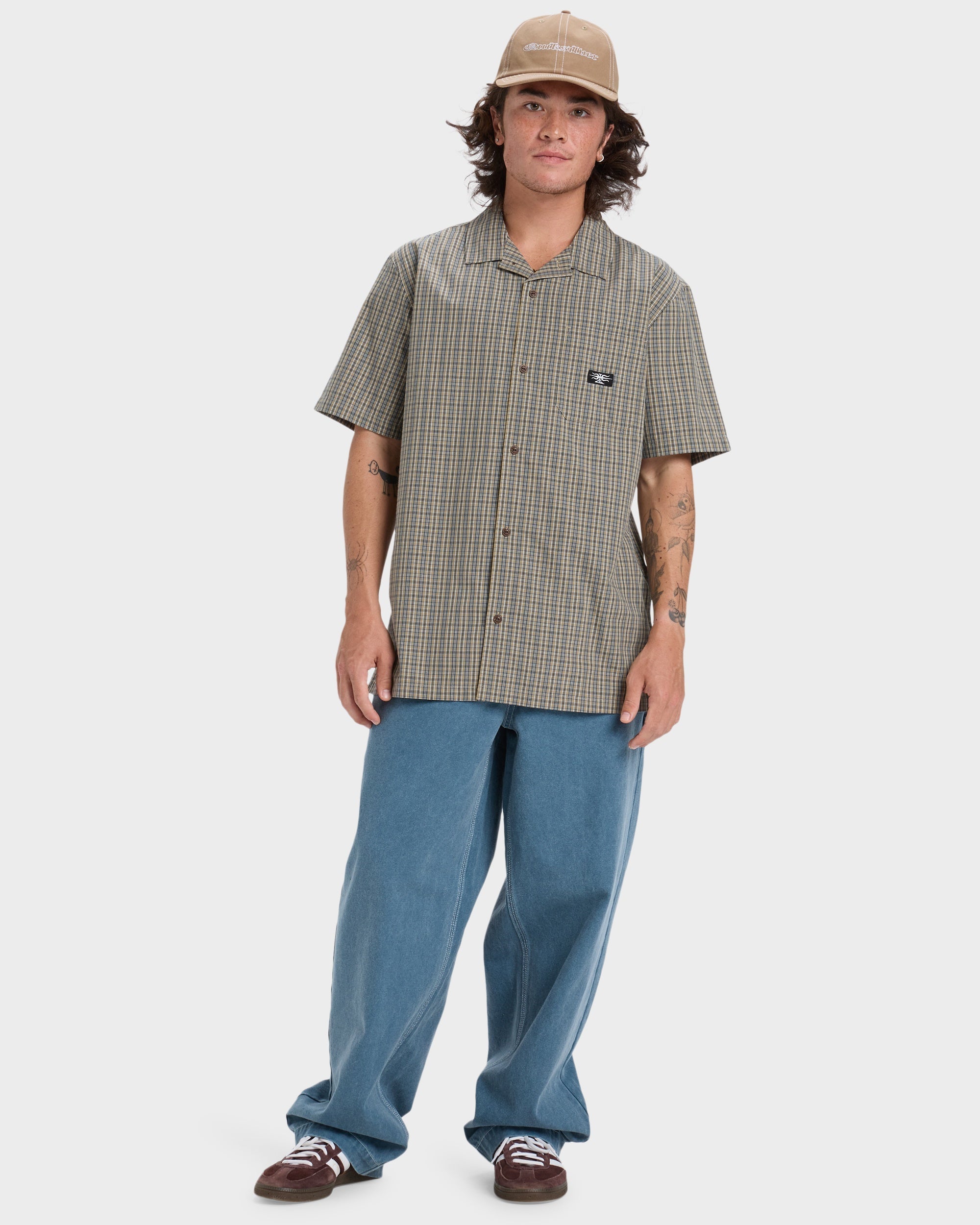 Mens Liquid Metal Short Sleeve Shirt