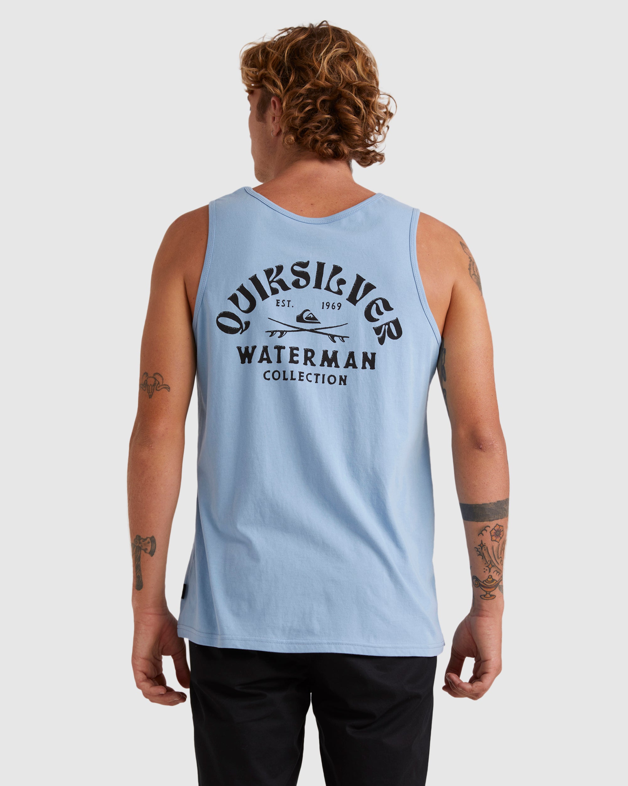 Mens Deep Water Muscle Vest Top