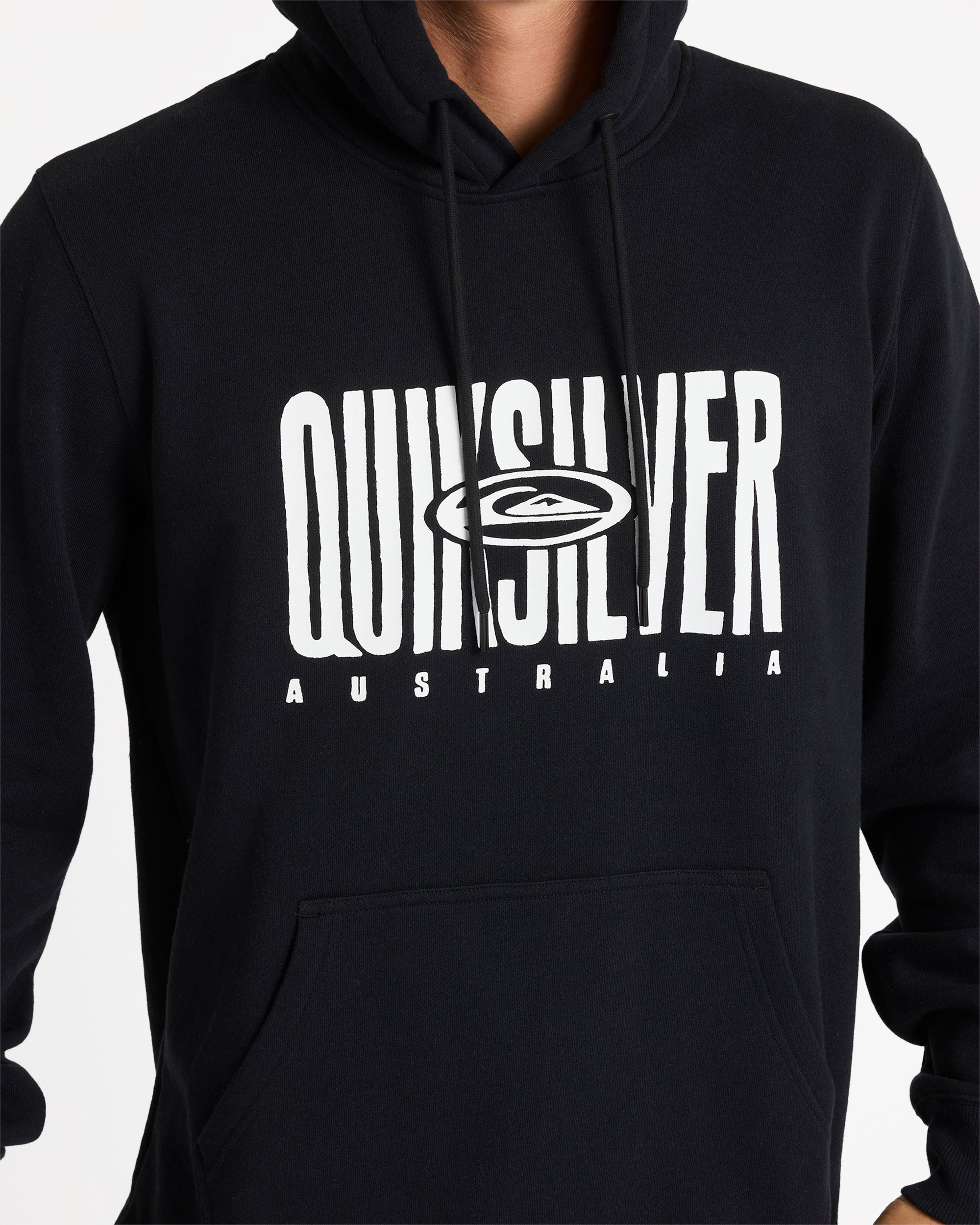 Mens Aus Stack Pullover Hoodie