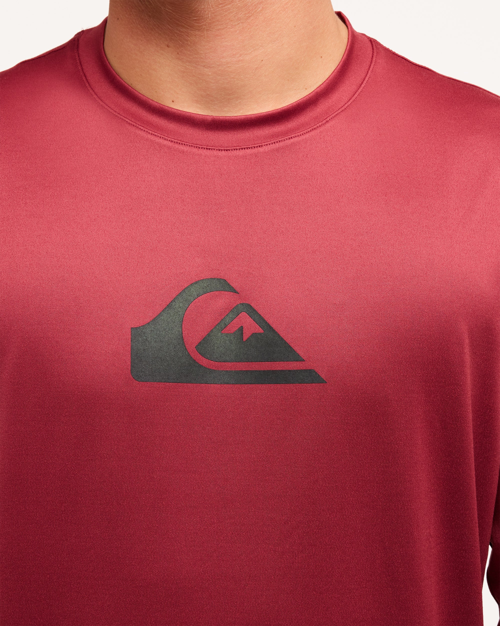 Mens Solid Streak Surf Shirt