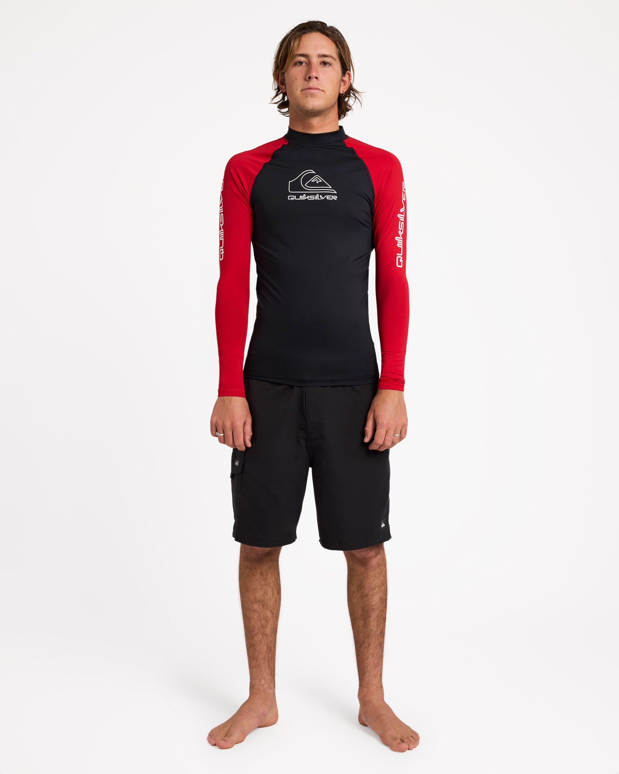Mens On Tour Long Sleeve Rash Vest
