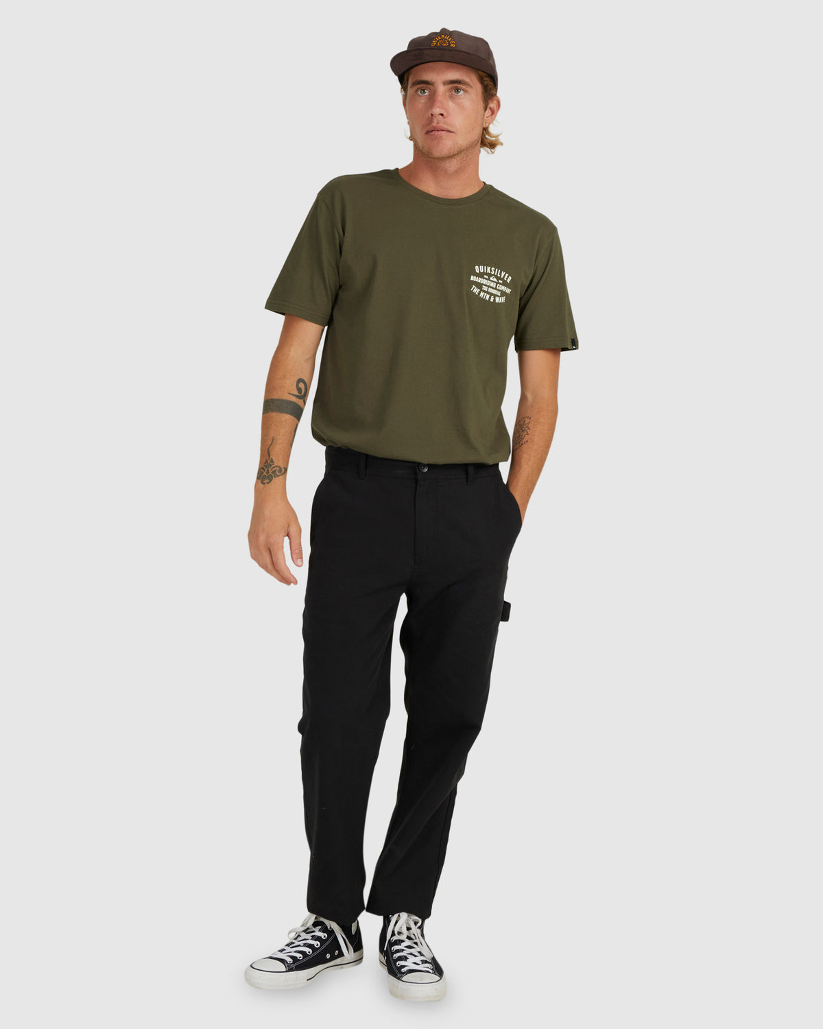 Mens QS Surf Lockup T-Shirt