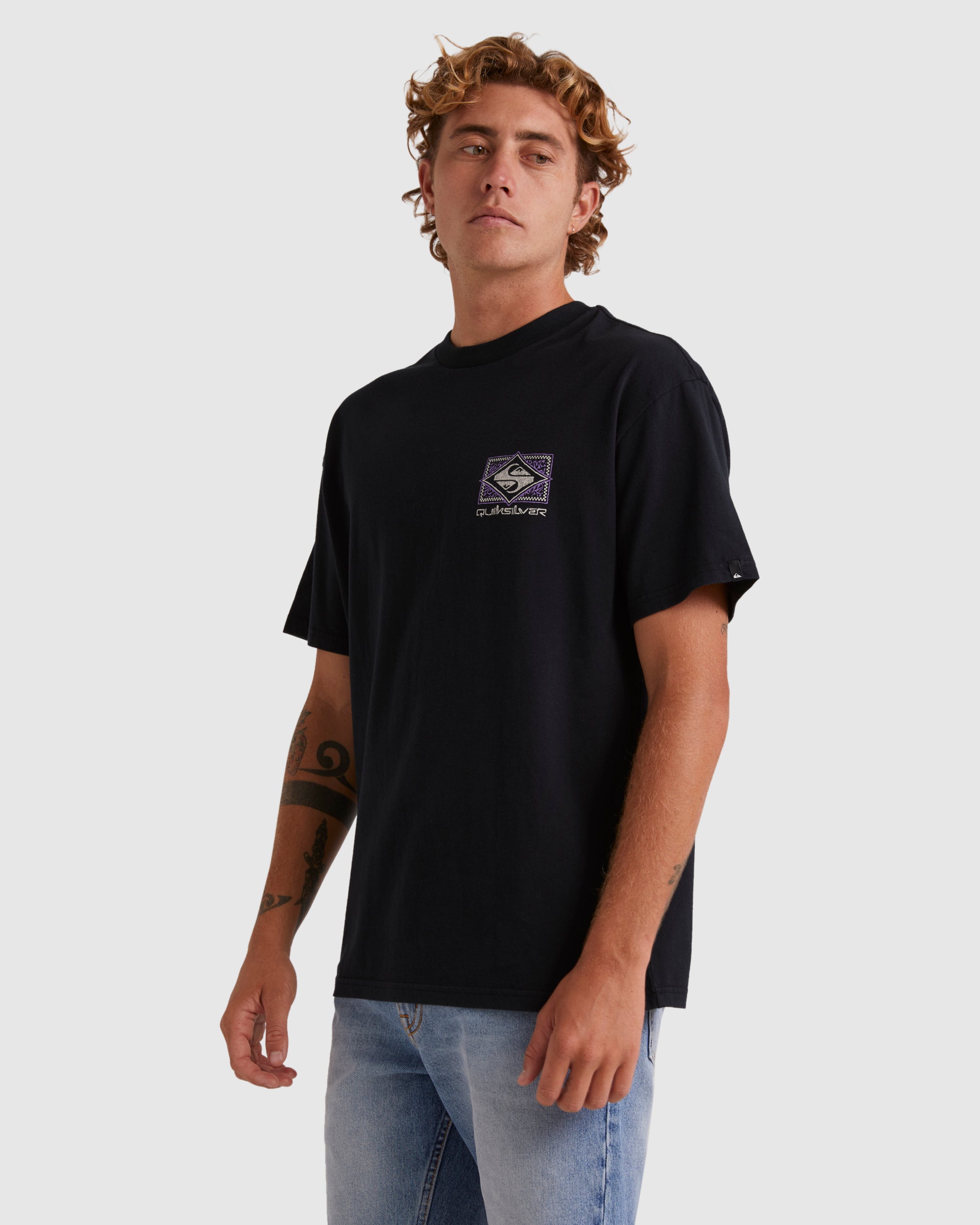 Mens Back Flash Oversized T-shirt