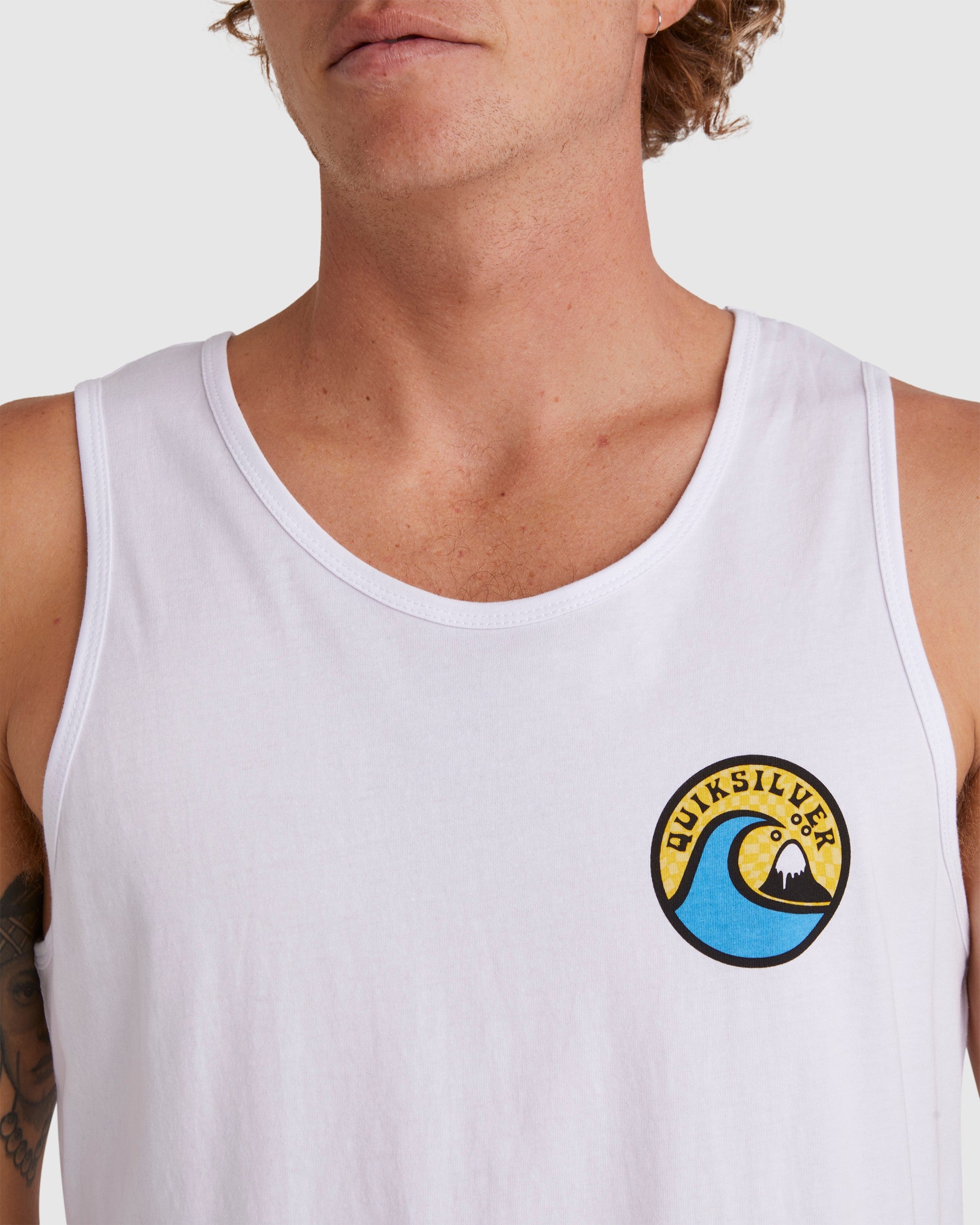Mens Feeling The Vibe Muscle Vest Top