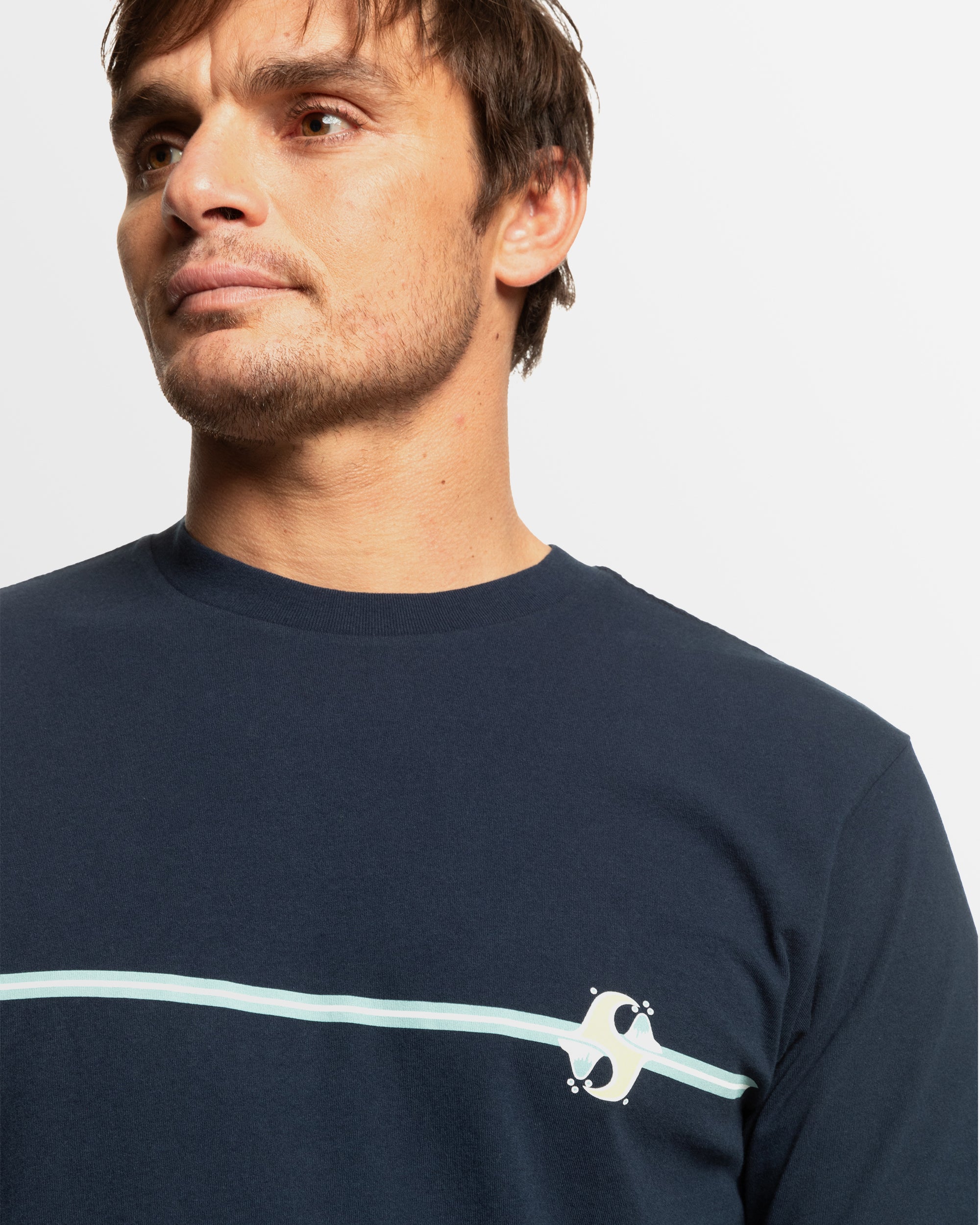 Mens Bubble Stripe T-Shirt