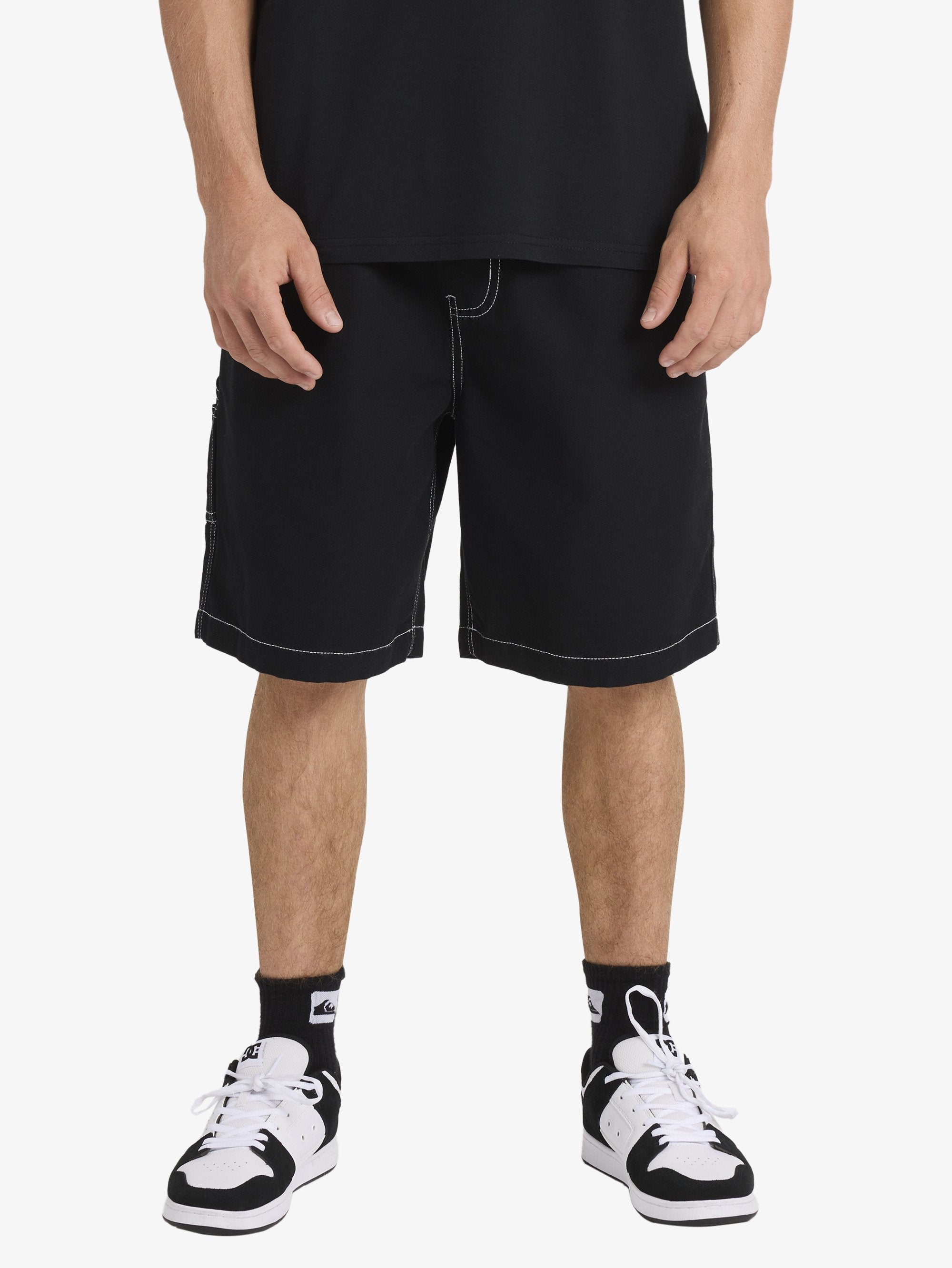 Mens Toned Down Walkshorts – Black – Quiksilver AU