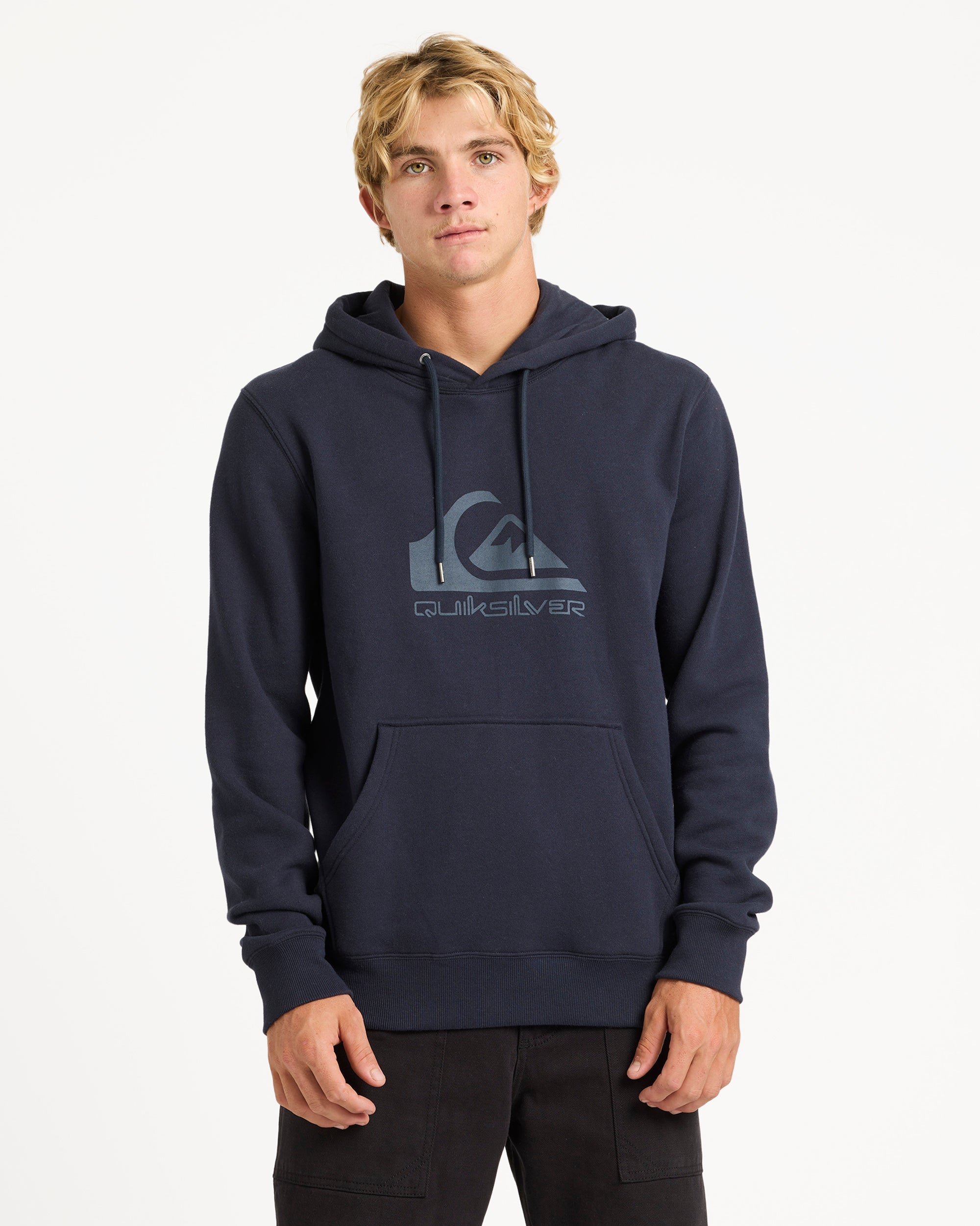 Mens Comp Logo Pullover Hoodie – Quiksilver