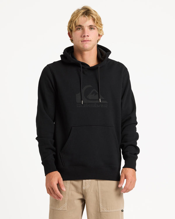 Mens Comp Logo Pullover Hoodie