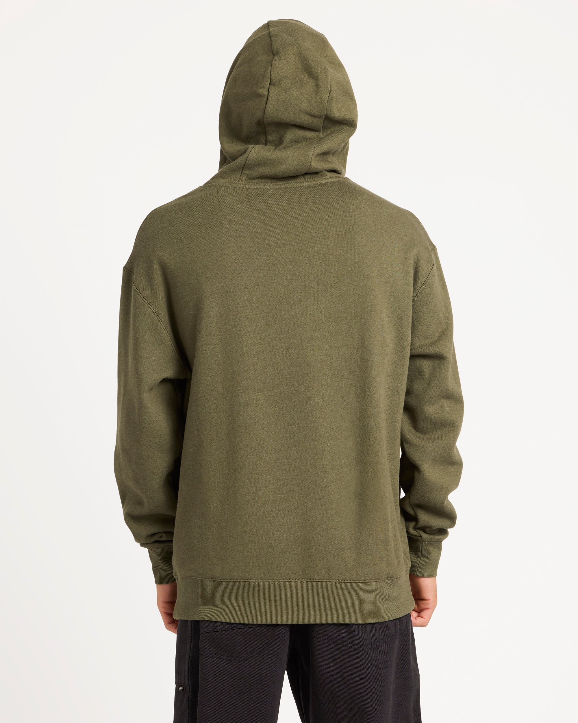 Mens Omni Logo Pullover Hoodie – Grape Leaf – Quiksilver AU