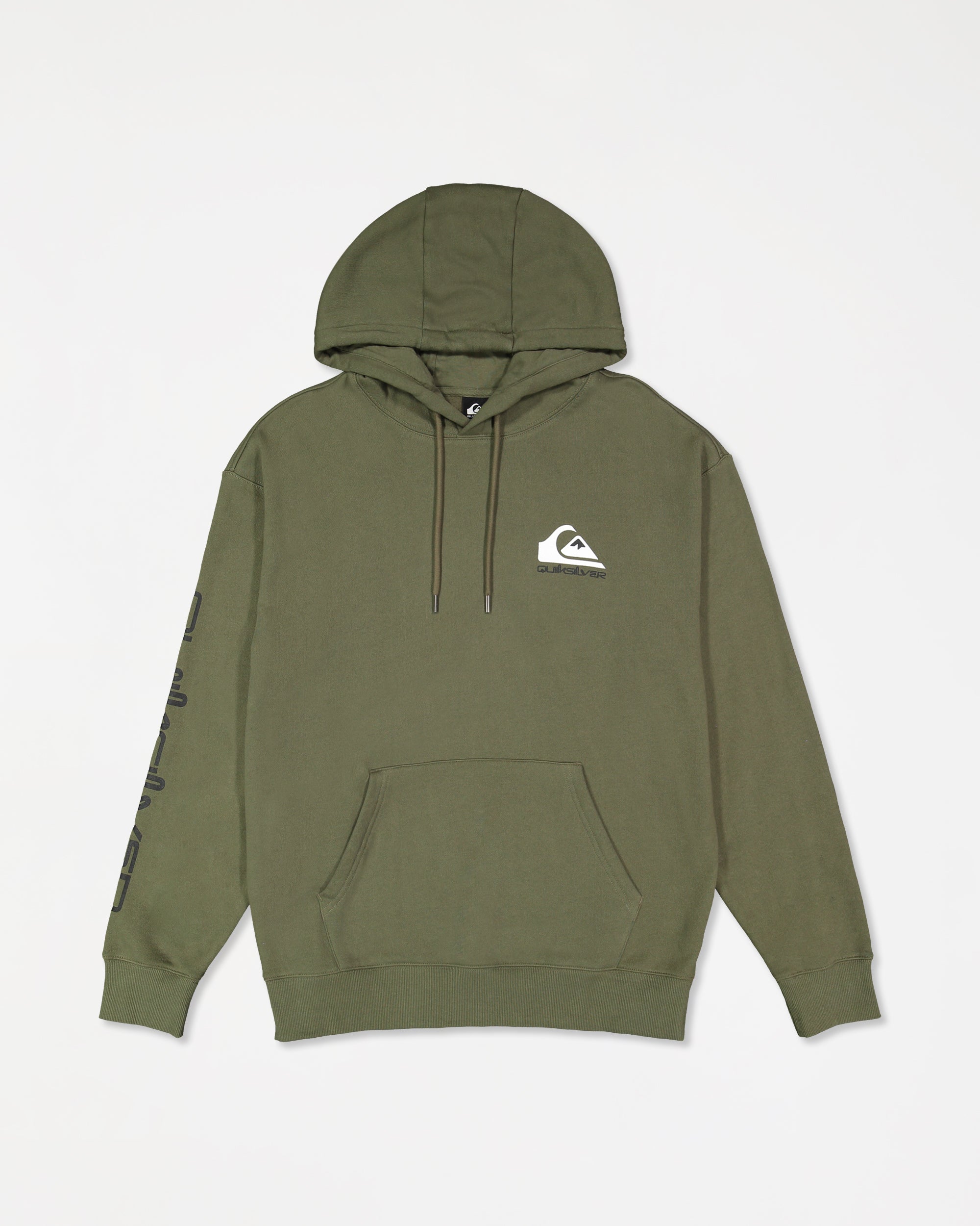 Mens Omni Logo Pullover Hoodie – Grape Leaf – Quiksilver AU