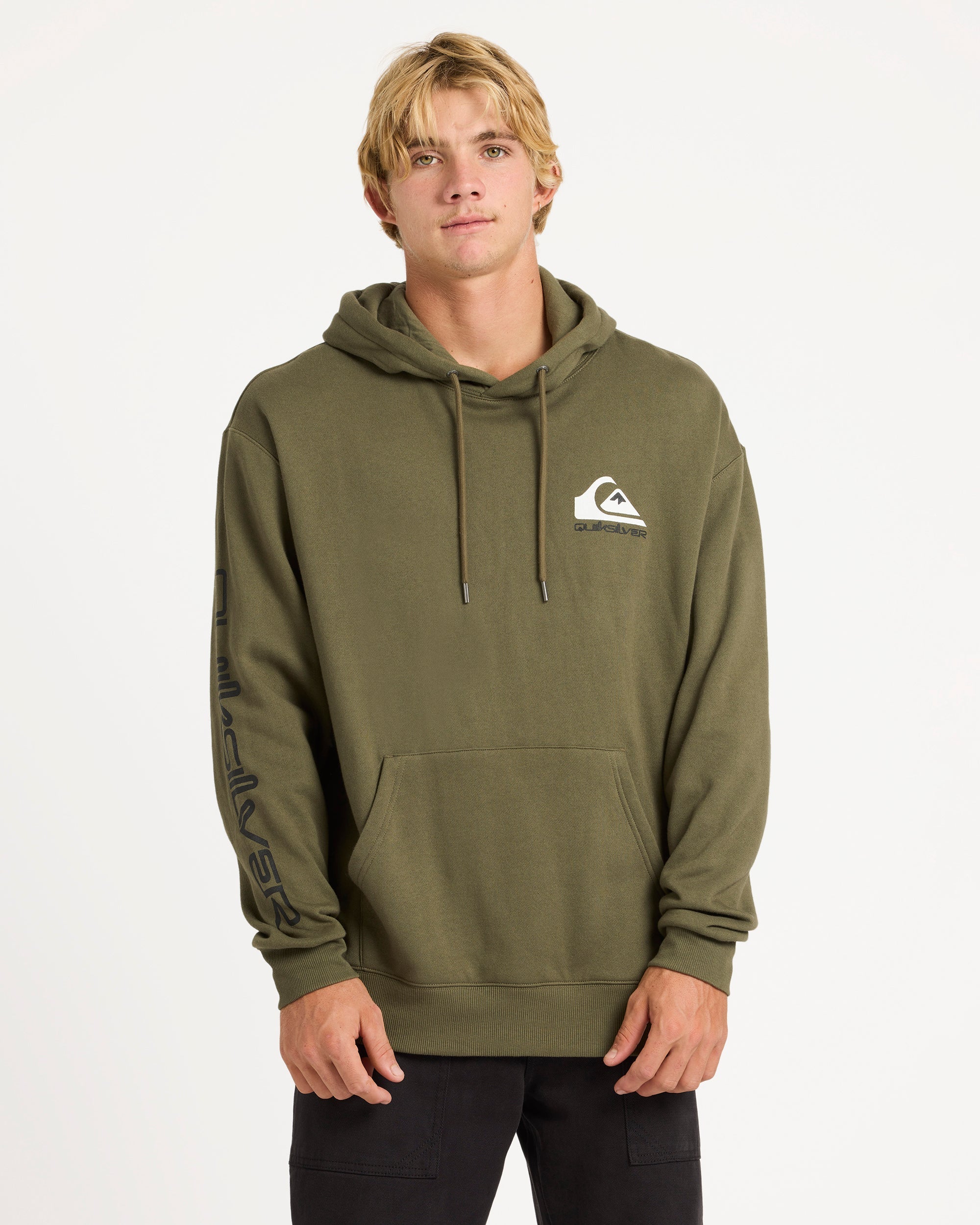 Mens Omni Logo Pullover Hoodie