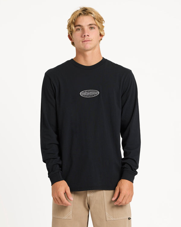 Mens Shattered Long Sleeve T-Shirt