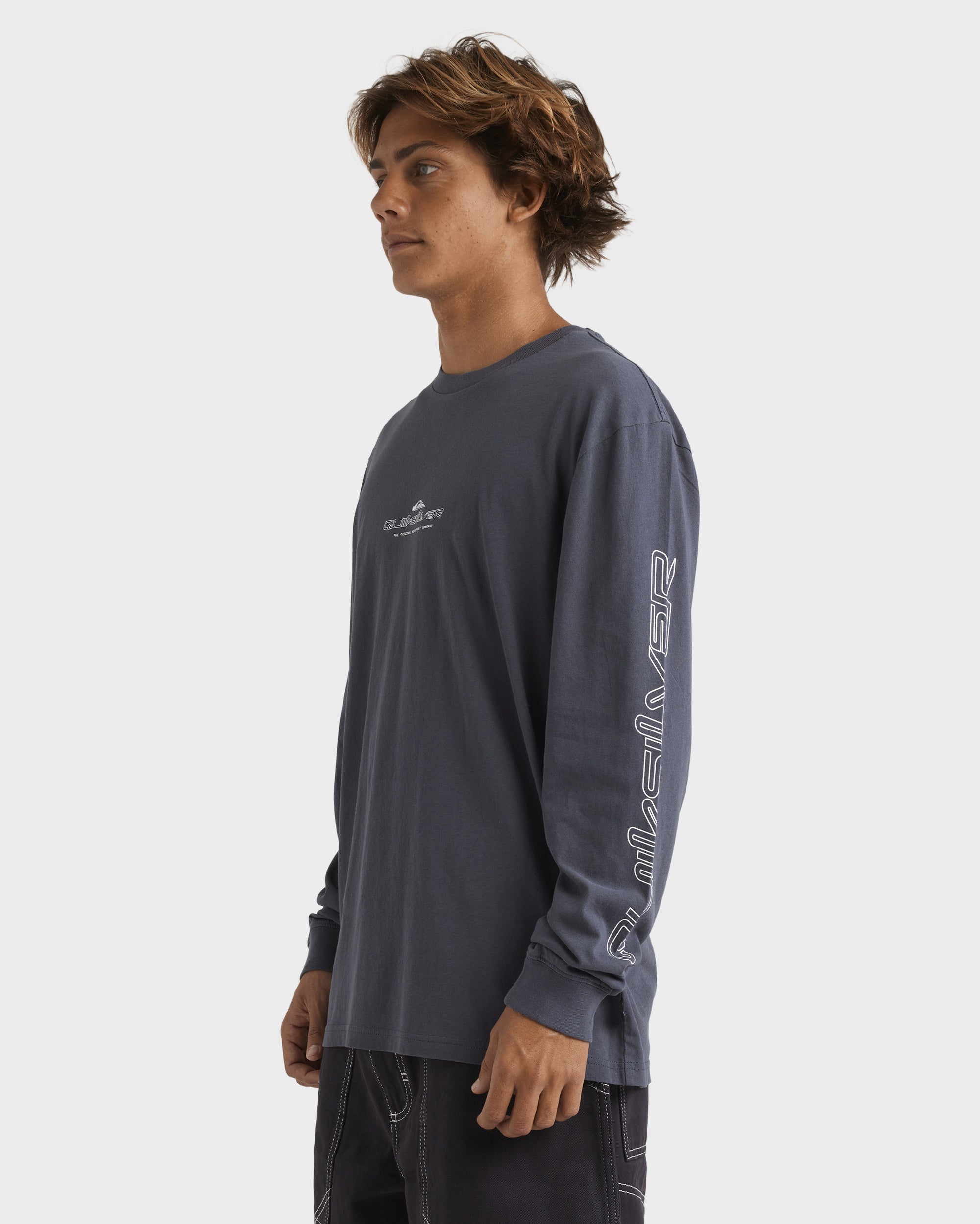 Mens Shadow Line Long Sleeve T-Shirt