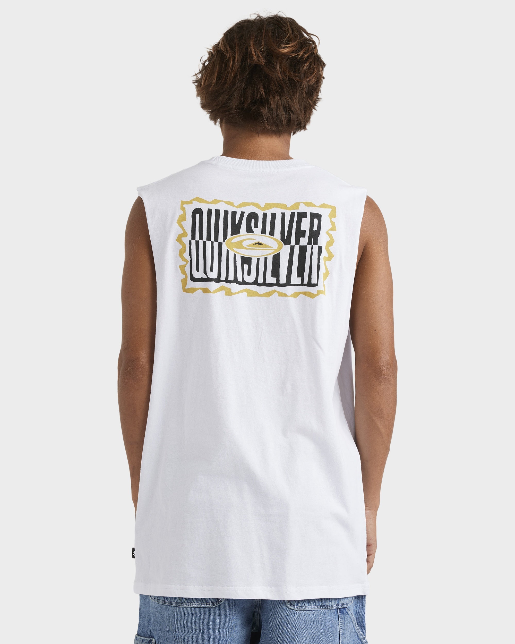 Mens Twisted Tides Muscle Shirt