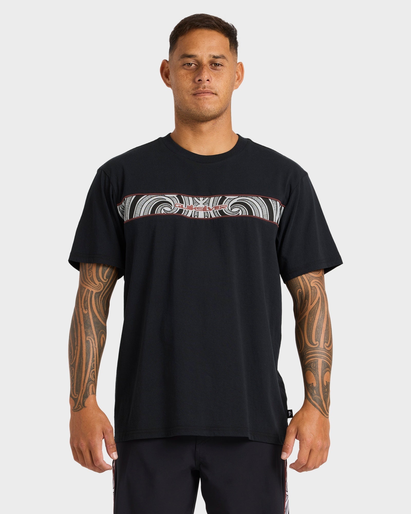 Mens Kehu Takarangi Panel T-Shirt