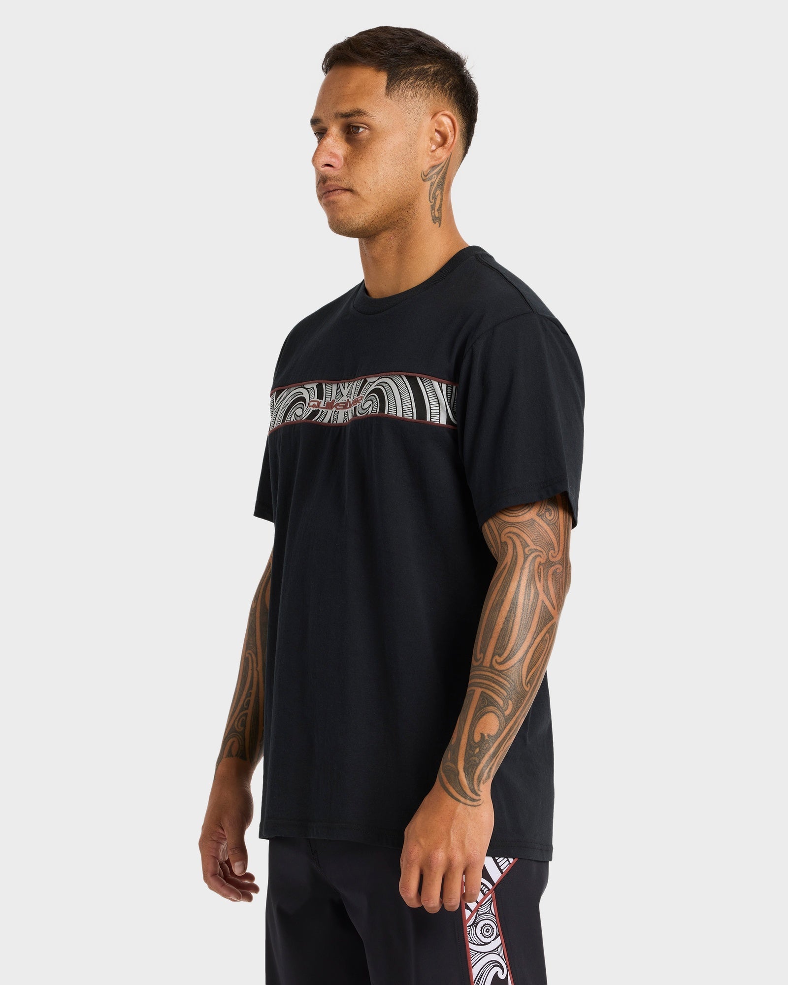 Mens Kehu Takarangi Panel T-Shirt