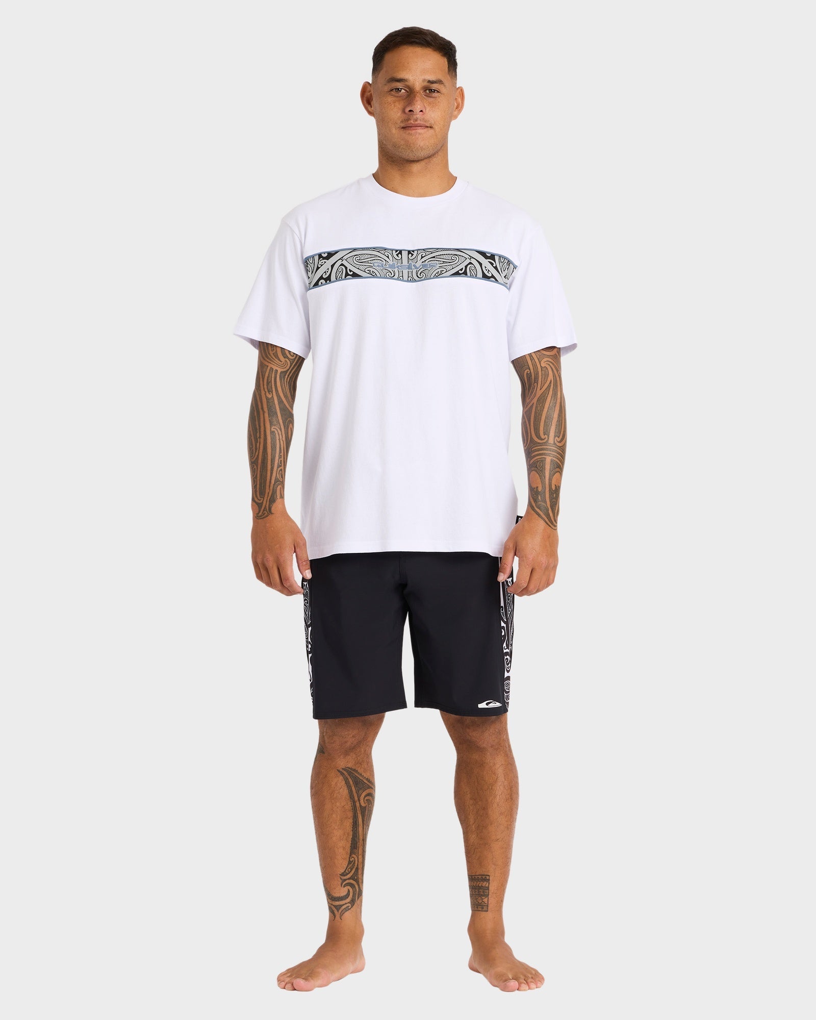 Mens Kehu Takarangi Panel T-Shirt
