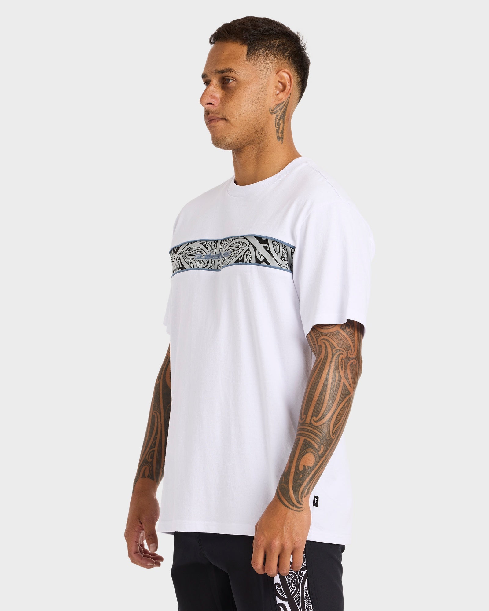 Mens Kehu Takarangi Panel T-Shirt
