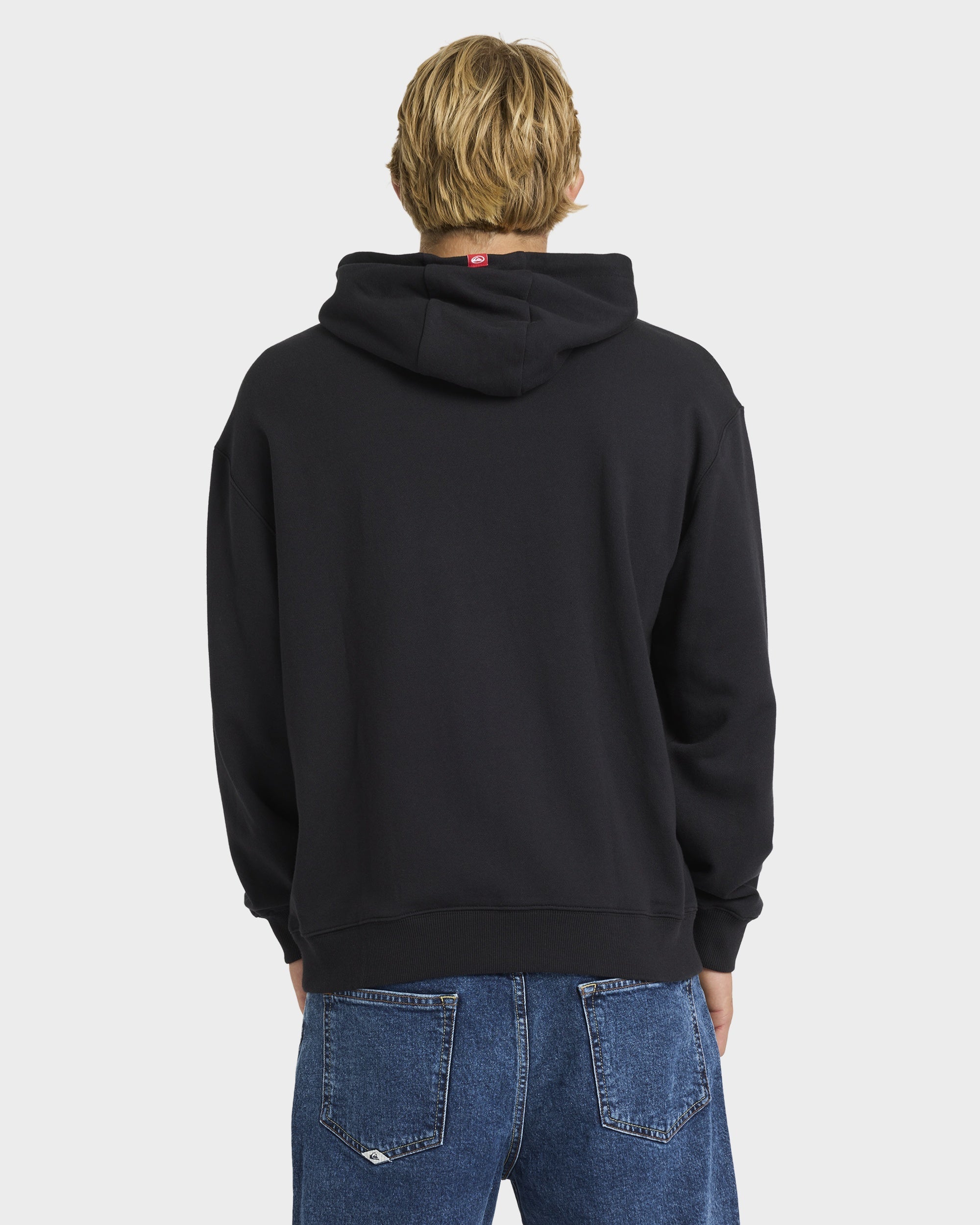 Mens Tilt Panel Zip Up Hoodie – Black – Quiksilver AU