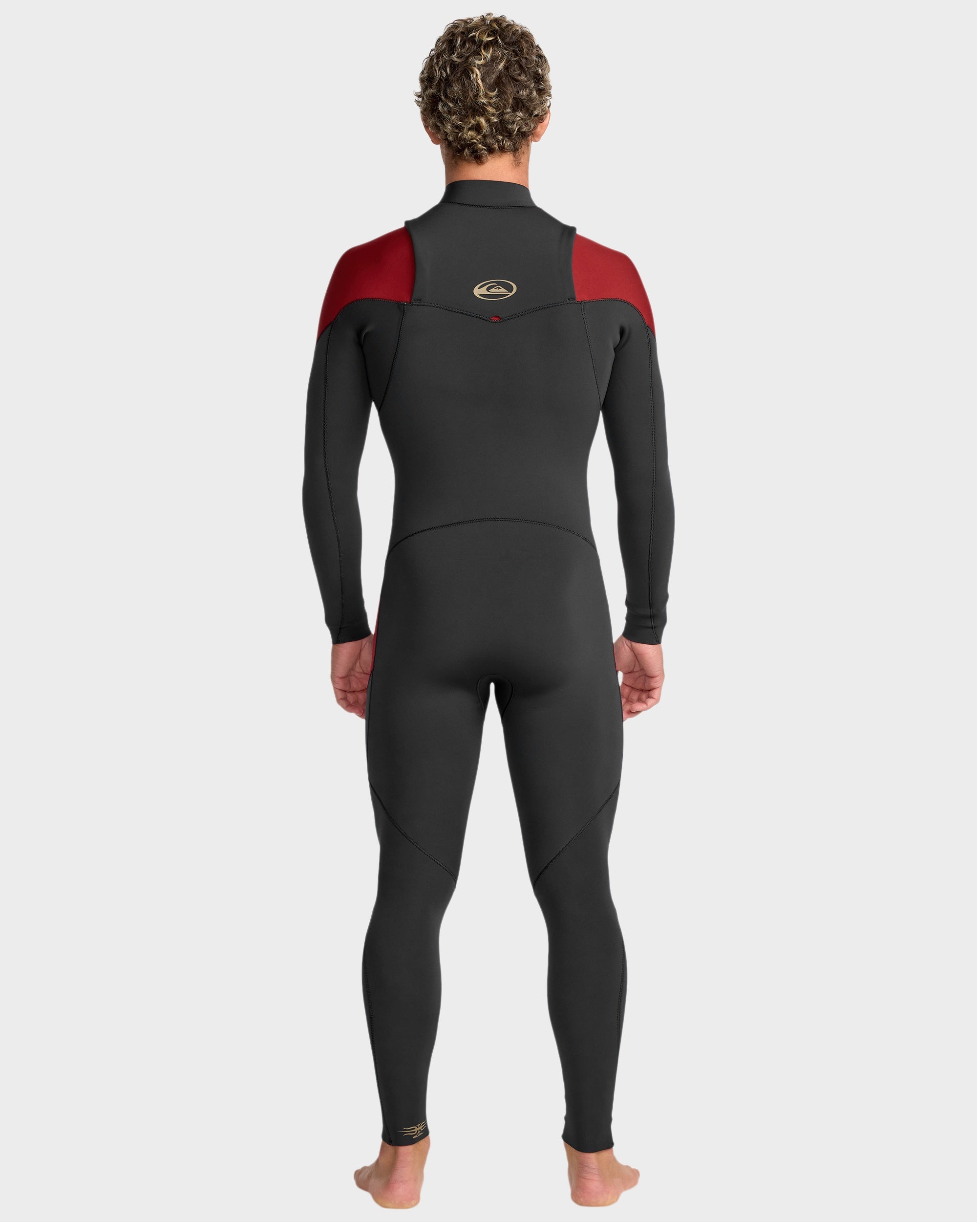 Mens 3/2mm Mercury Chest Zip Wetsuit – High Risk Red – Quiksilver AU
