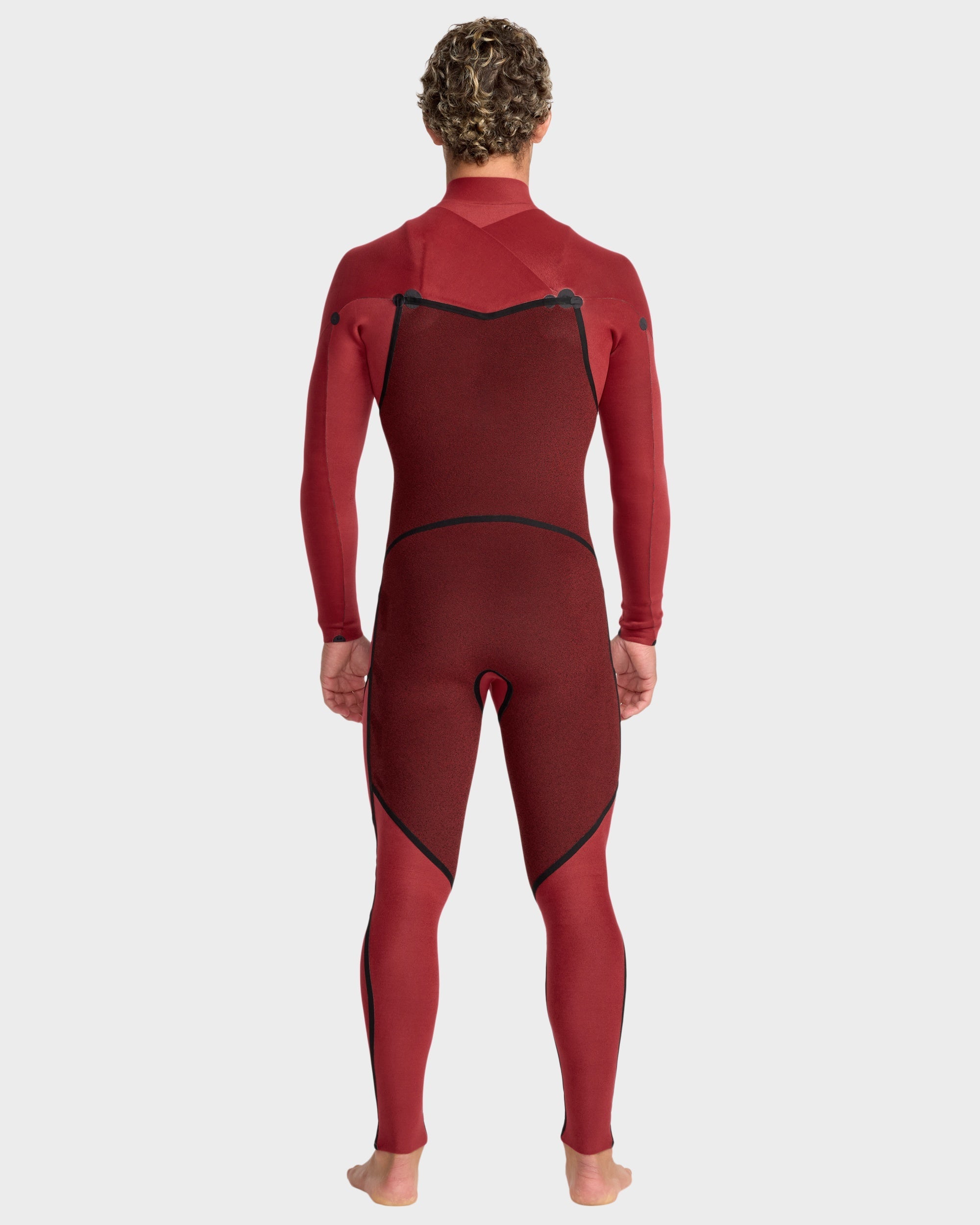 Mens 3/2mm Mercury Chest Zip Wetsuit – High Risk Red – Quiksilver AU
