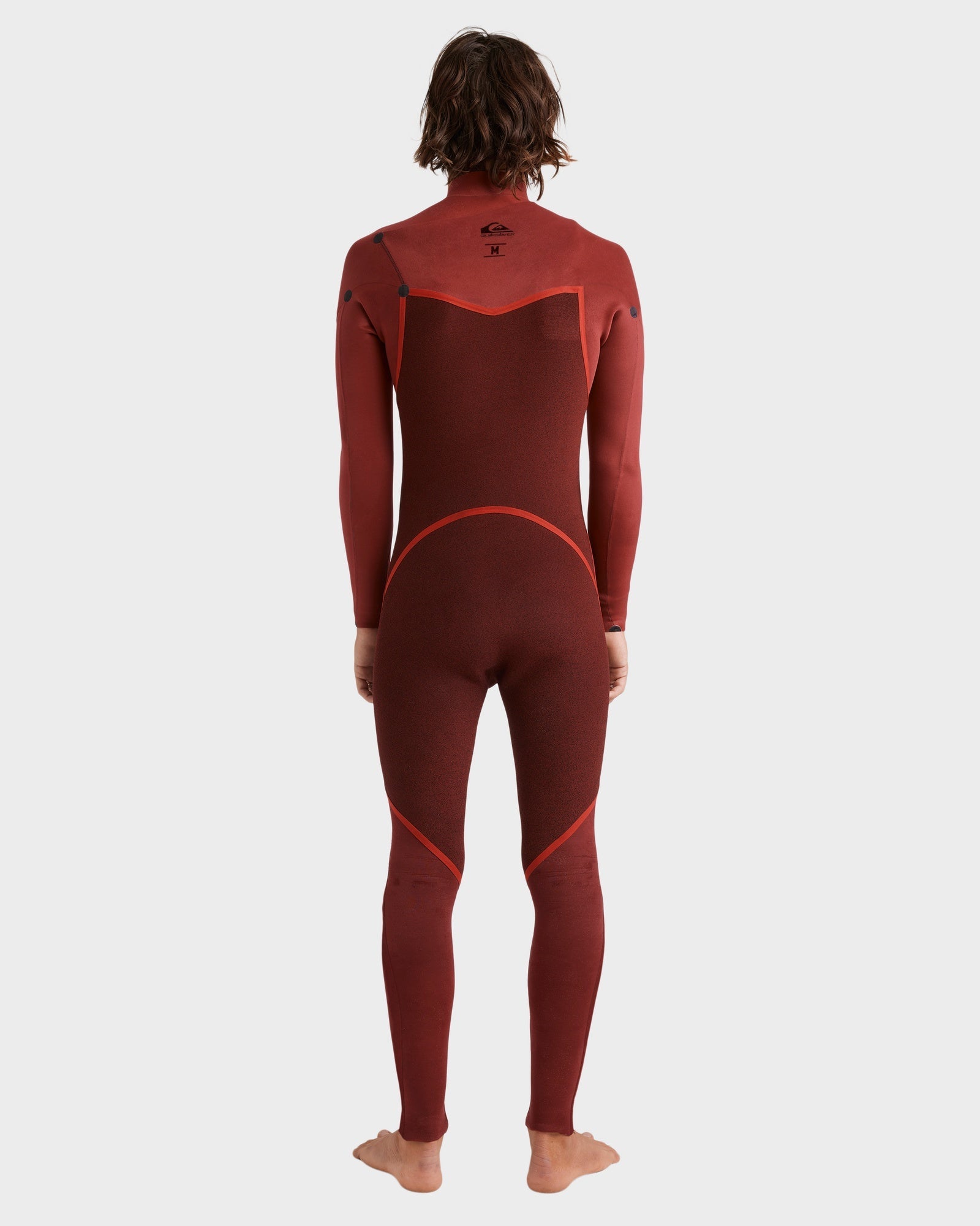 Mens 4/3 Everyday Sessions Chest Zip Wetsuit – Black – Quiksilver AU
