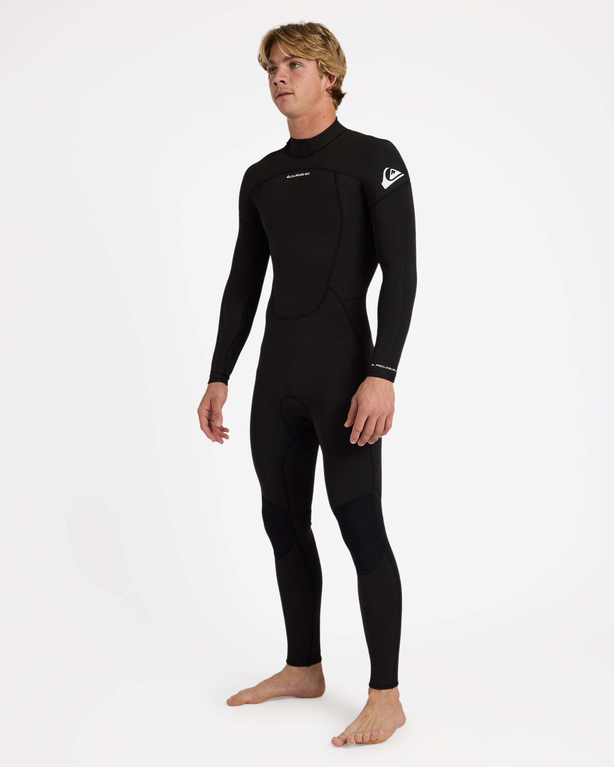 Mens Prologue+ 3/2mm Back Zip Wetsuit – Black – Quiksilver AU
