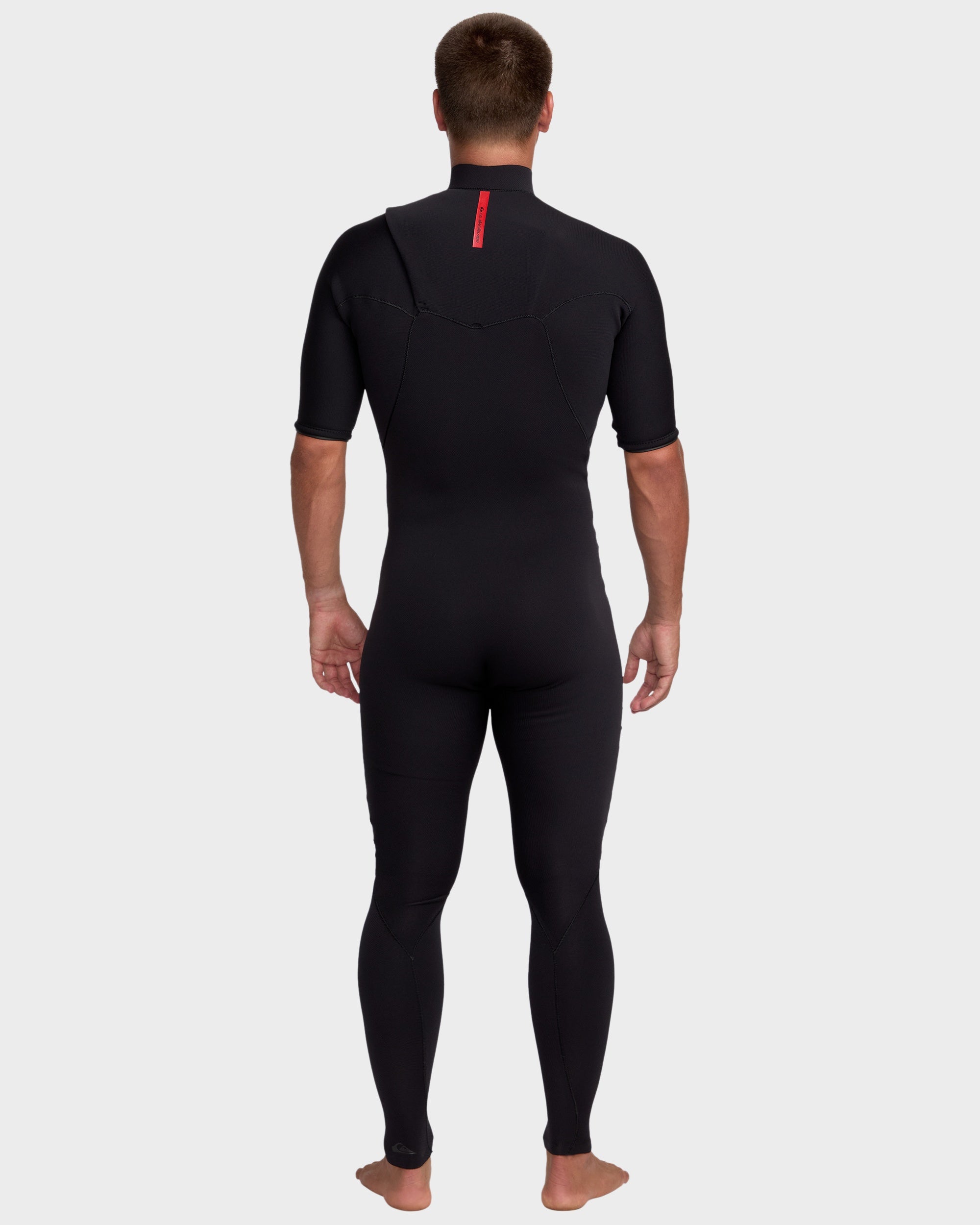 Mens 2/2mm Highline Short Sleeve Chest Zip Wetsuit – Quiksilver