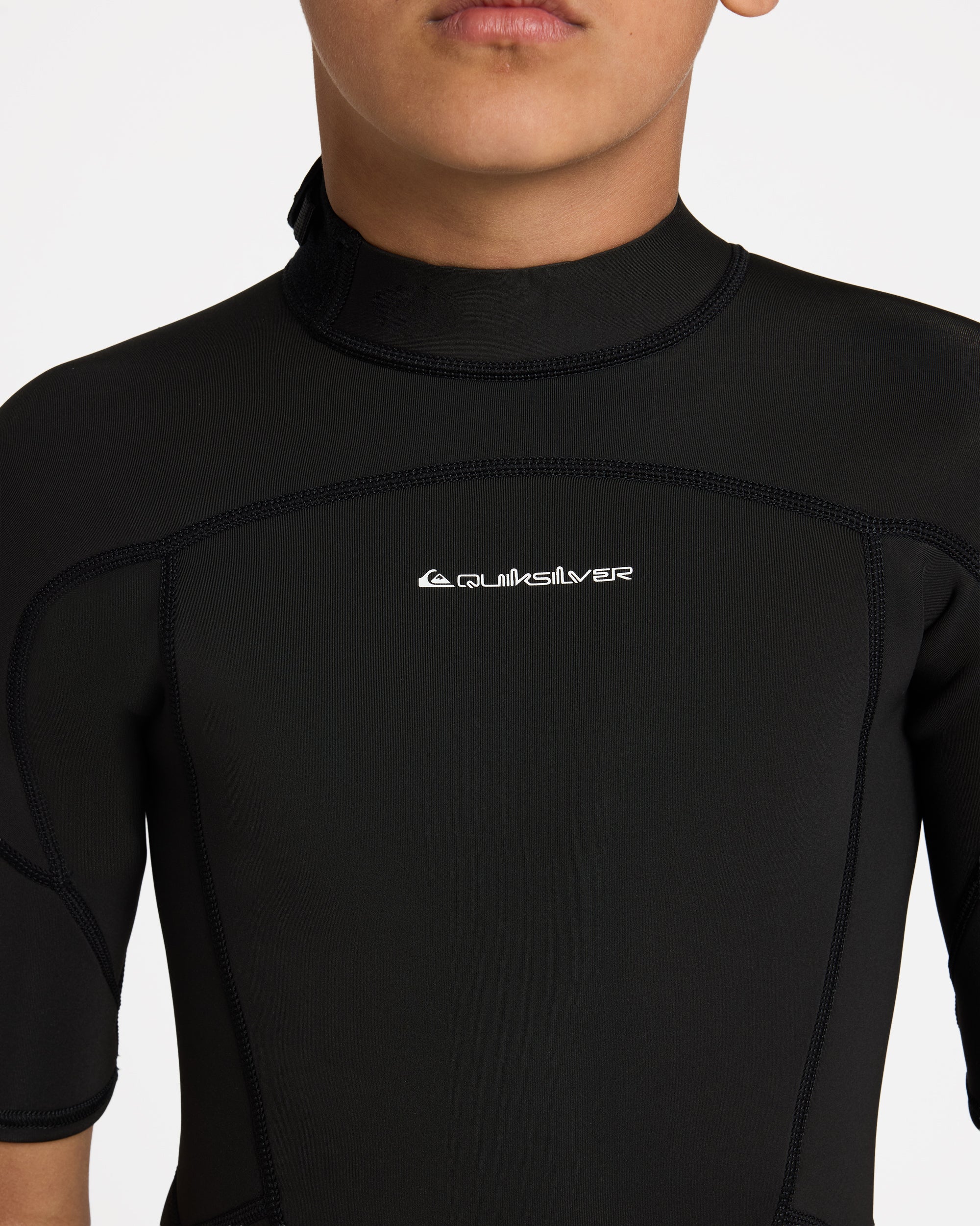 Boys 8-16 2/2Mm Prologue+ Back Zip Springsuit – Black – Quiksilver AU