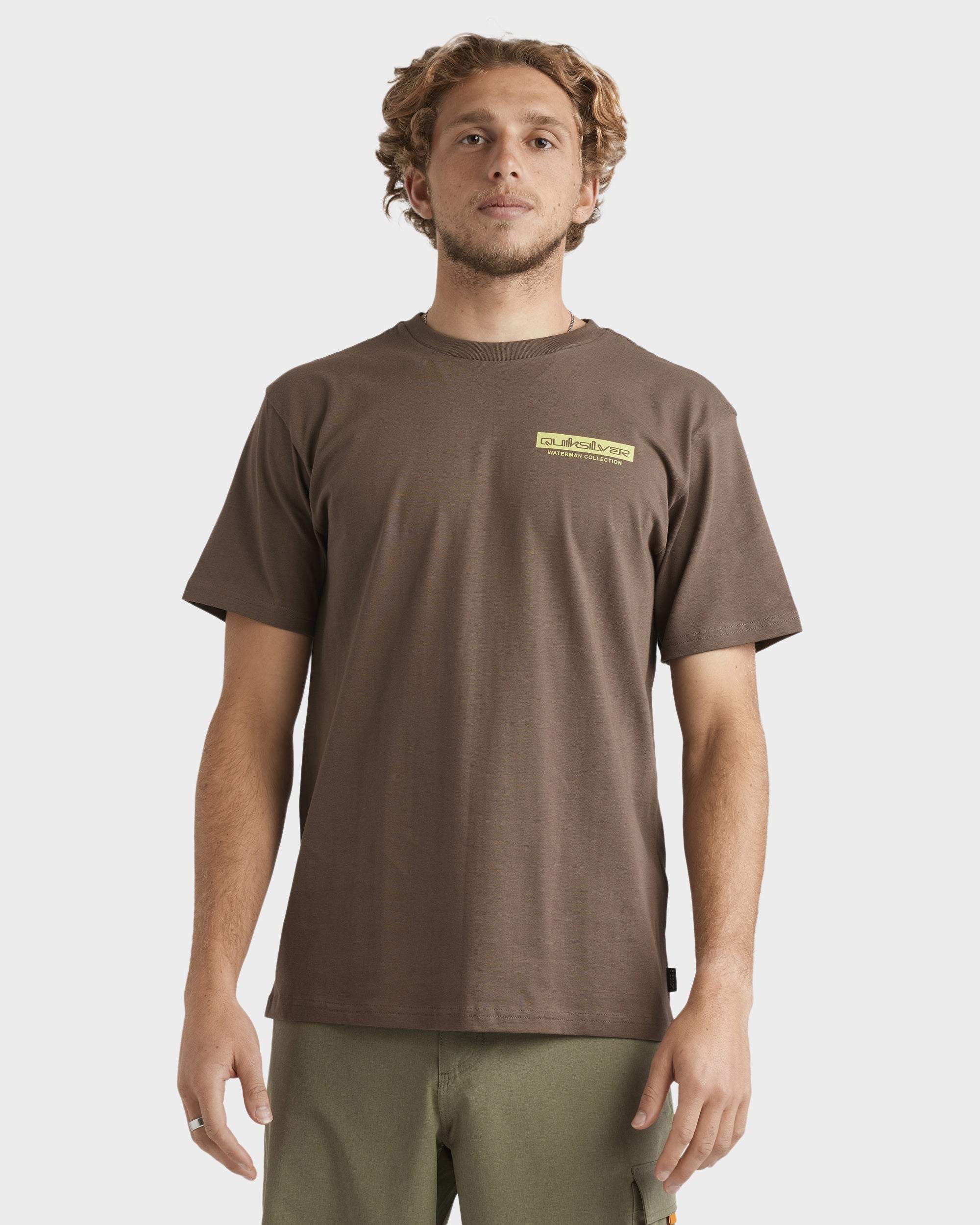 Mens Desert Swells T-Shirt – Major Brown – Quiksilver AU