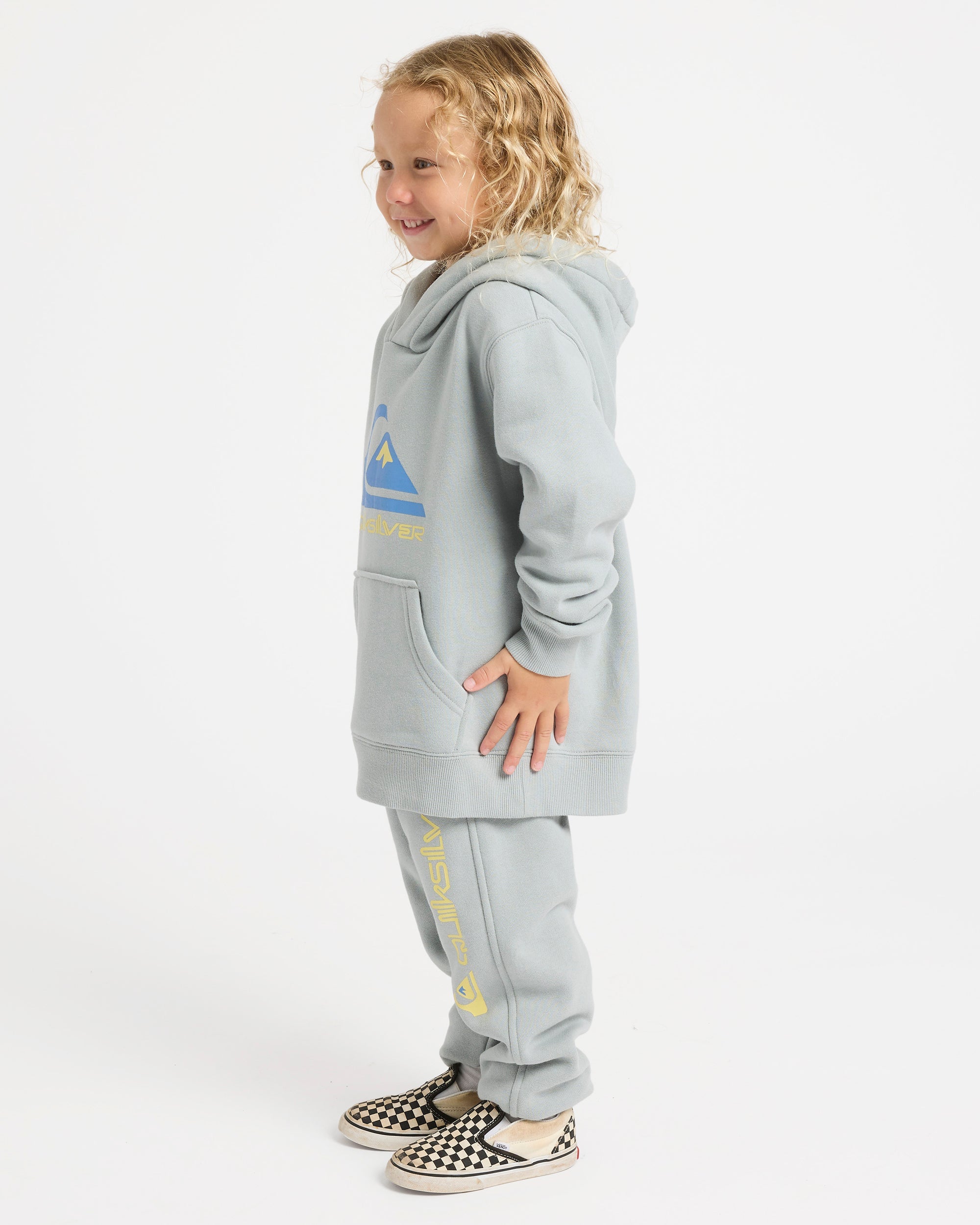 Boys 2-7 Comp Logo Pullover Hoodie