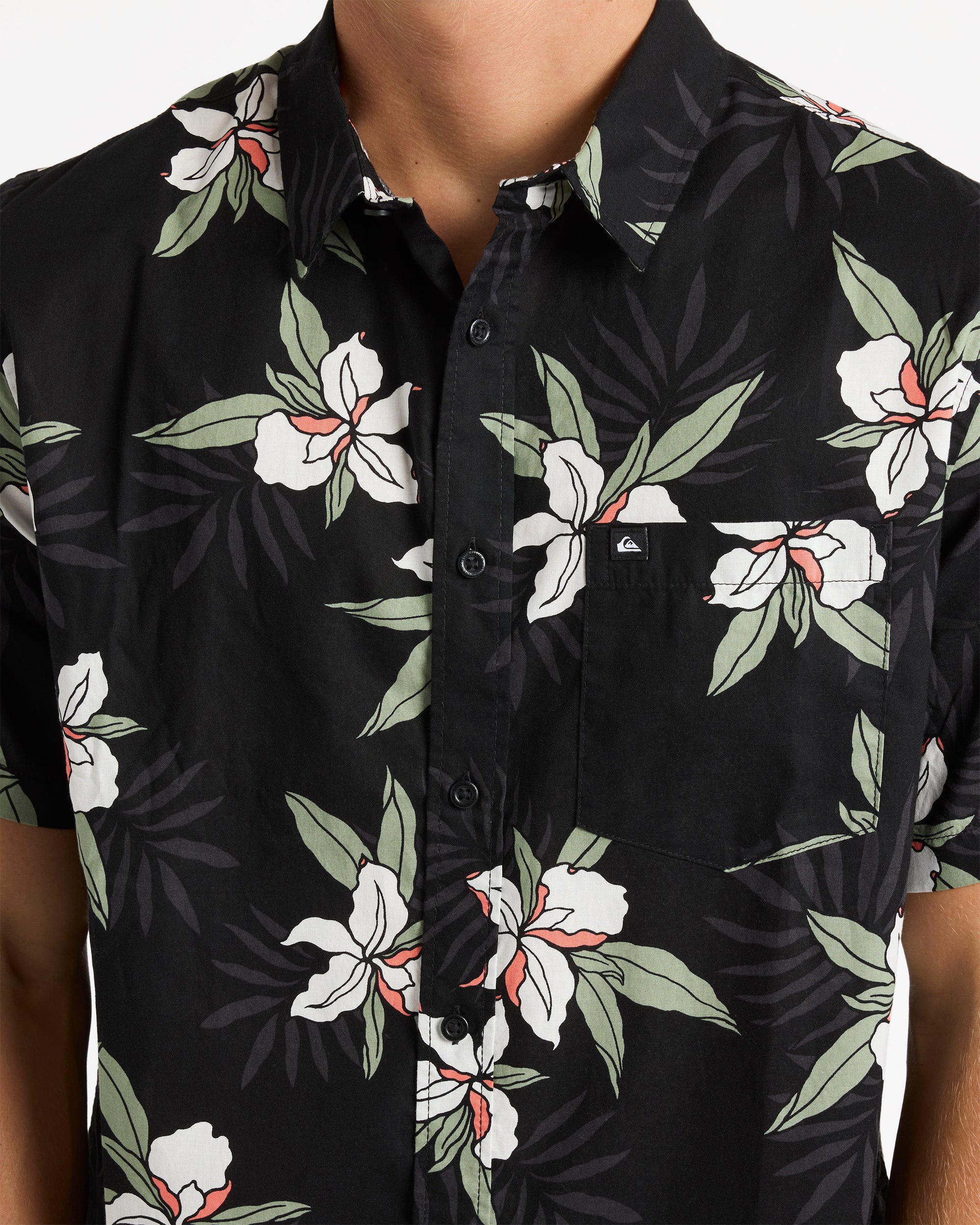 Mens Apero Classic Floral Short Sleeve Shirt