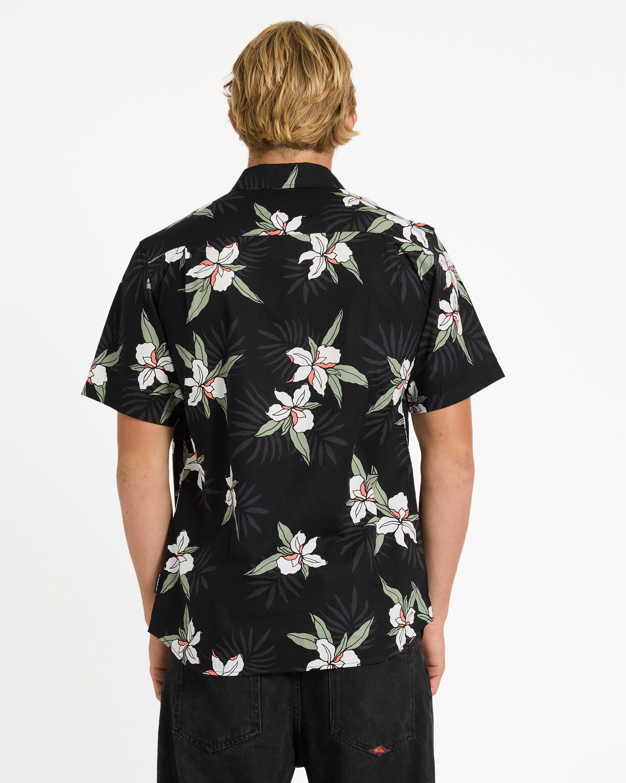 Mens Apero Classic Floral Short Sleeve Shirt