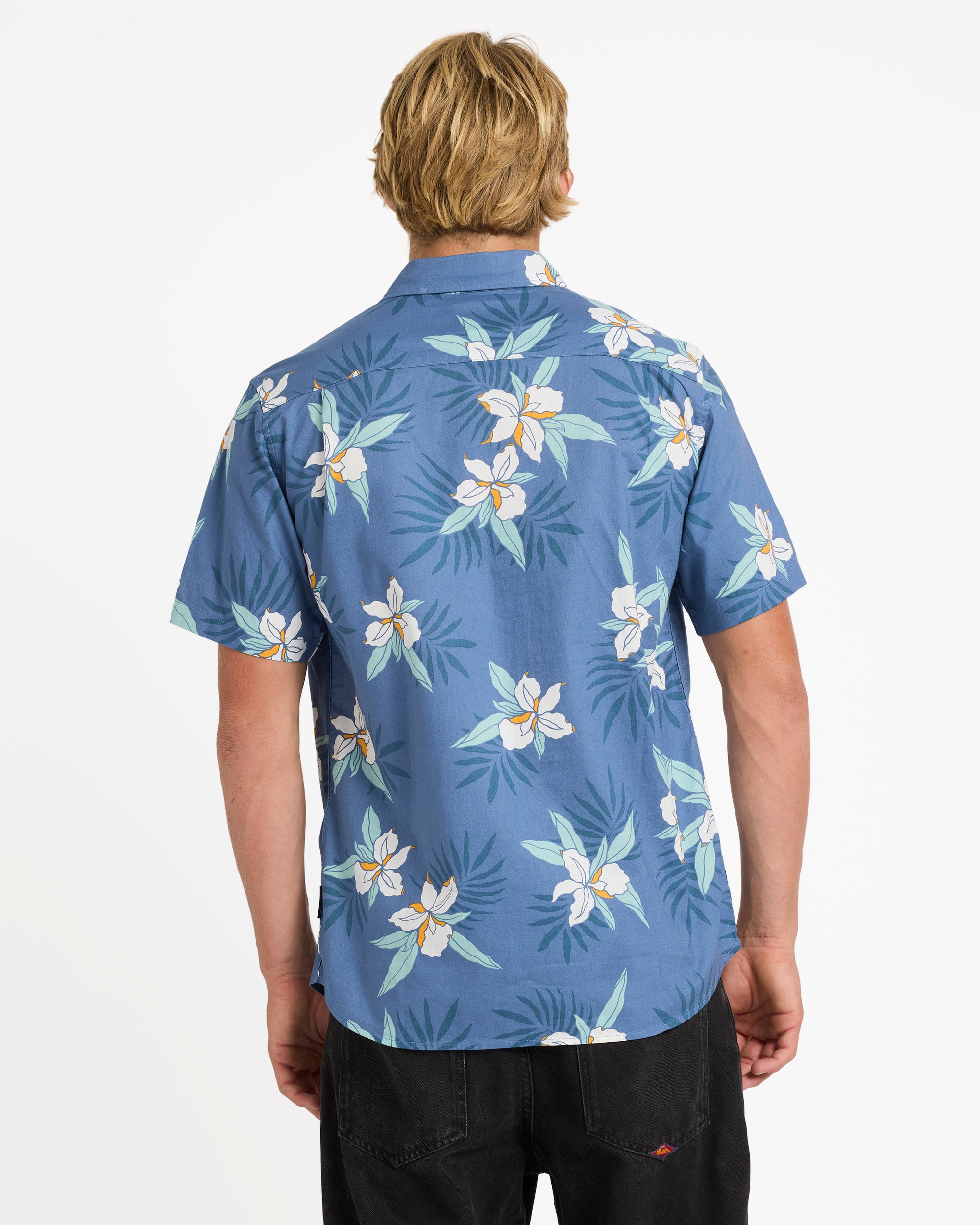 Mens Apero Classic Floral Short Sleeve Shirt